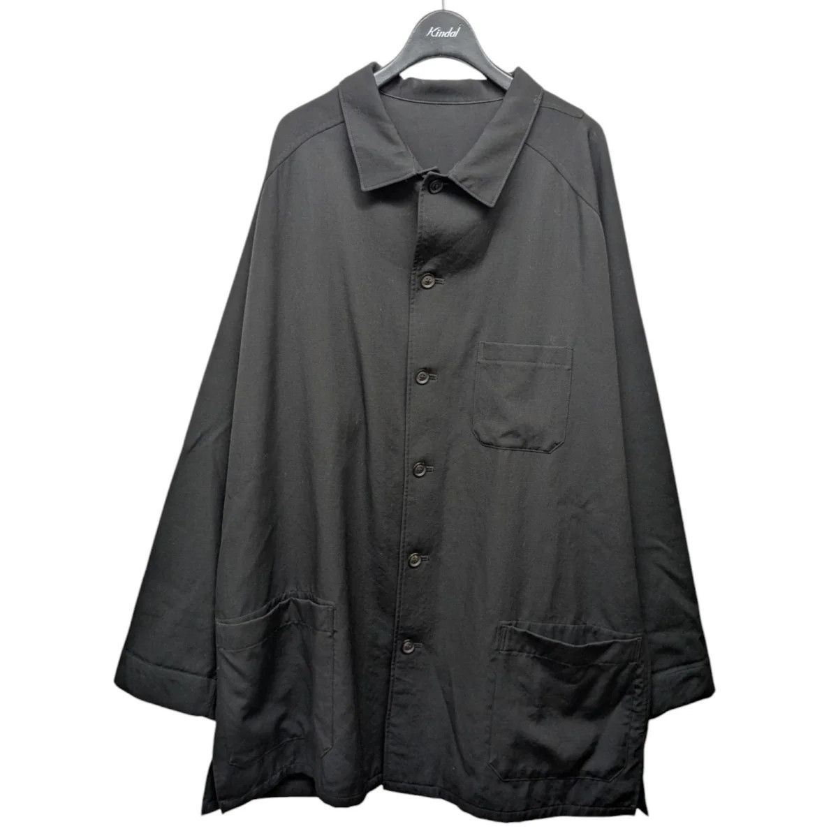 Yohji Yamamoto pour homme wool gabardine shirt jacket
