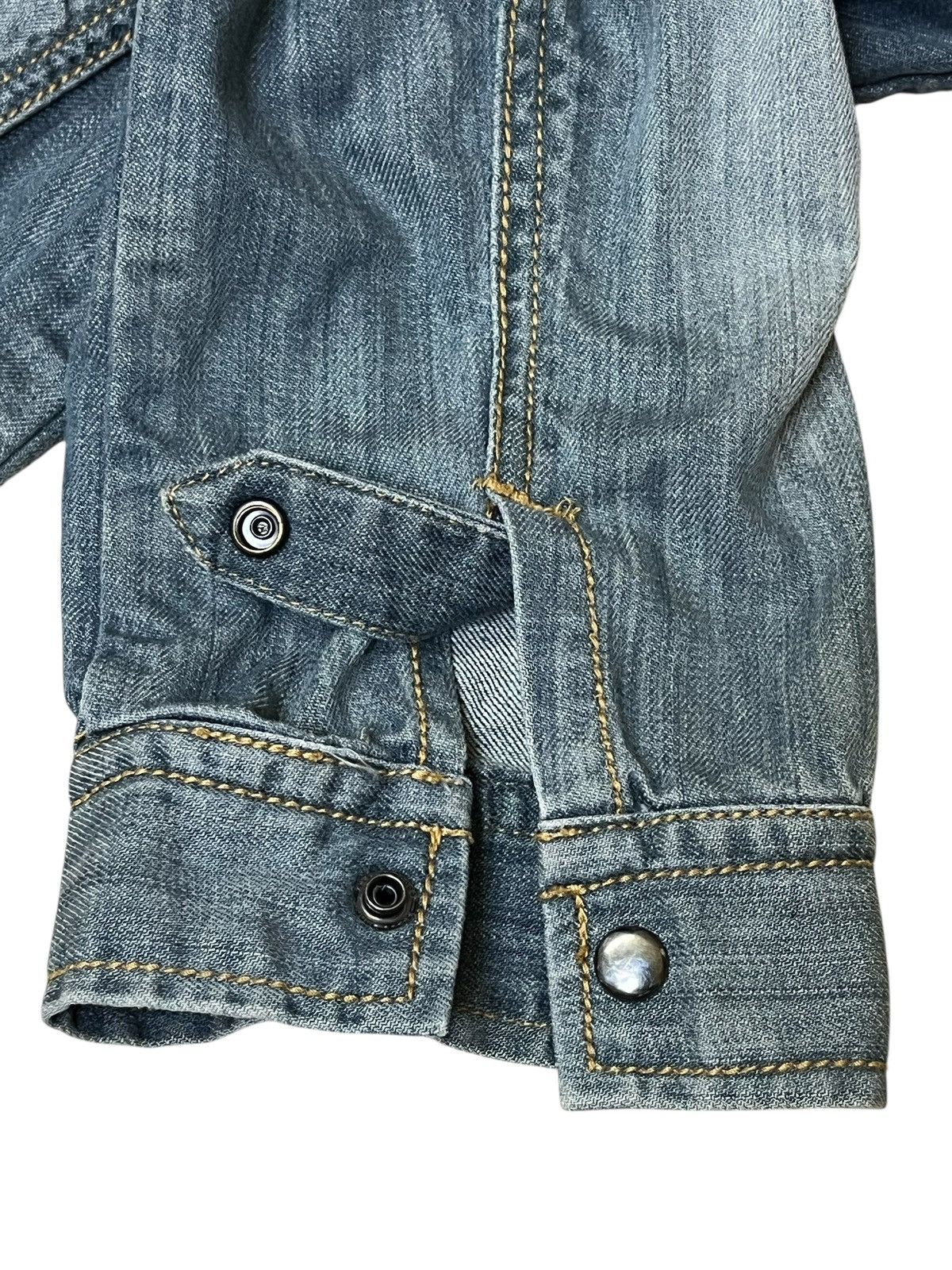 Tornado Mart sick🔥TORNADO MART JAPAN 3quarter hand trucker denim jacket Size US M / EU 48-50 / 2 - 10 Thumbnail