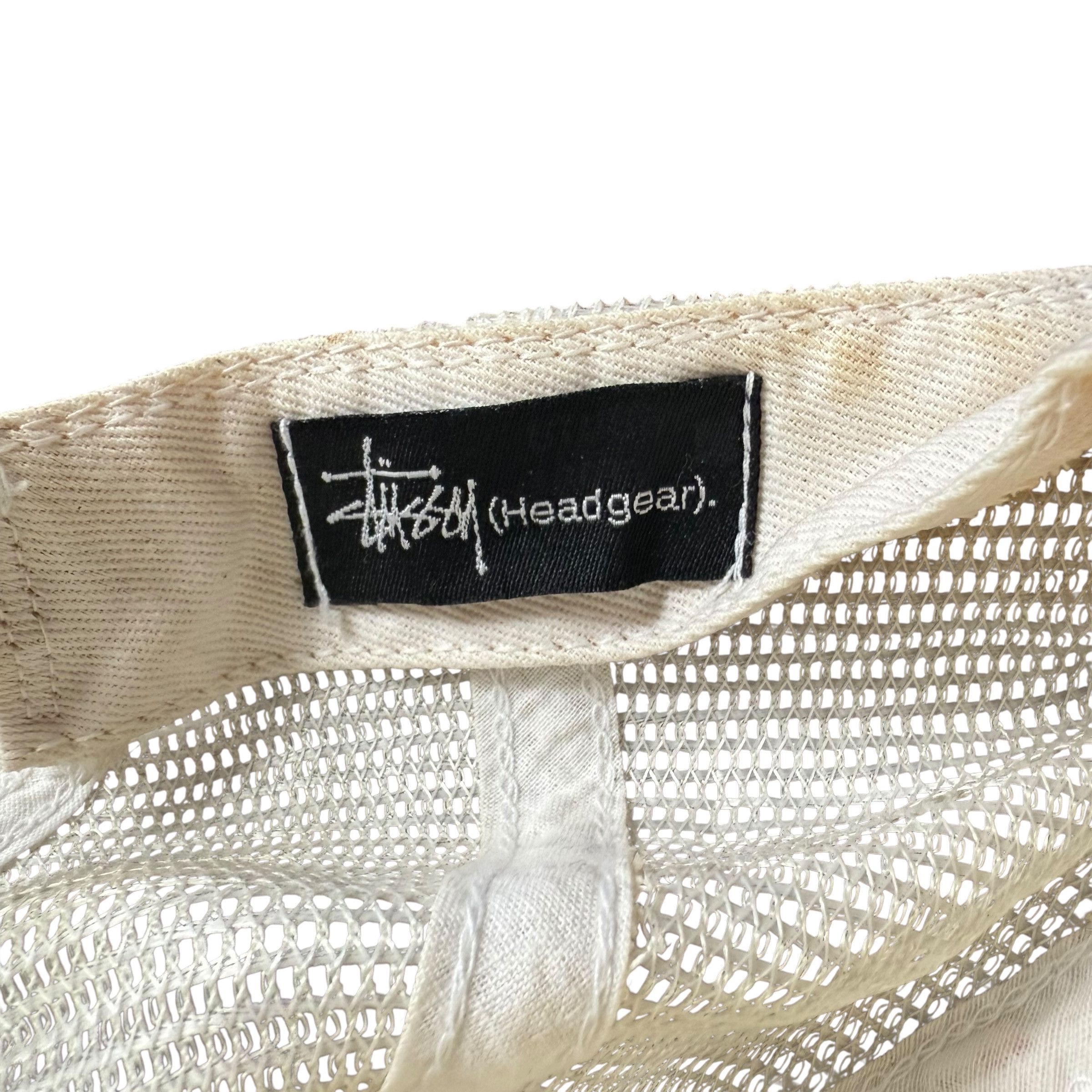 Stussy 🔥RARE🔥Vintage Stussy Head Gear OVP Logo Trucker Cap Size ONE SIZE - 9 Thumbnail