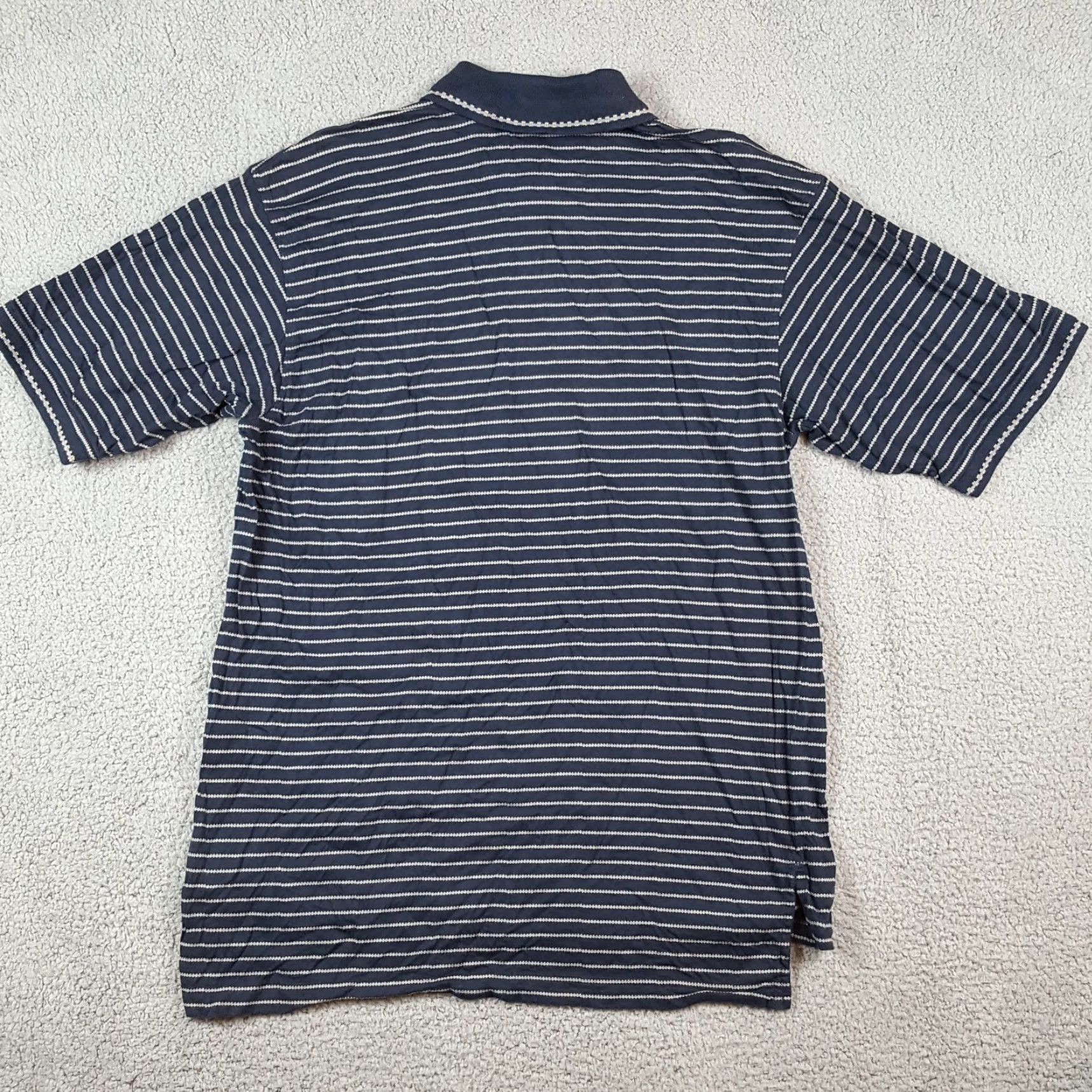 PGA Tour Vintage PGA Tour Retro Striped Logo Men's Medium Button Collar Polo Golf Shirt Size US M / EU 48-50 / 2 - 7 Thumbnail