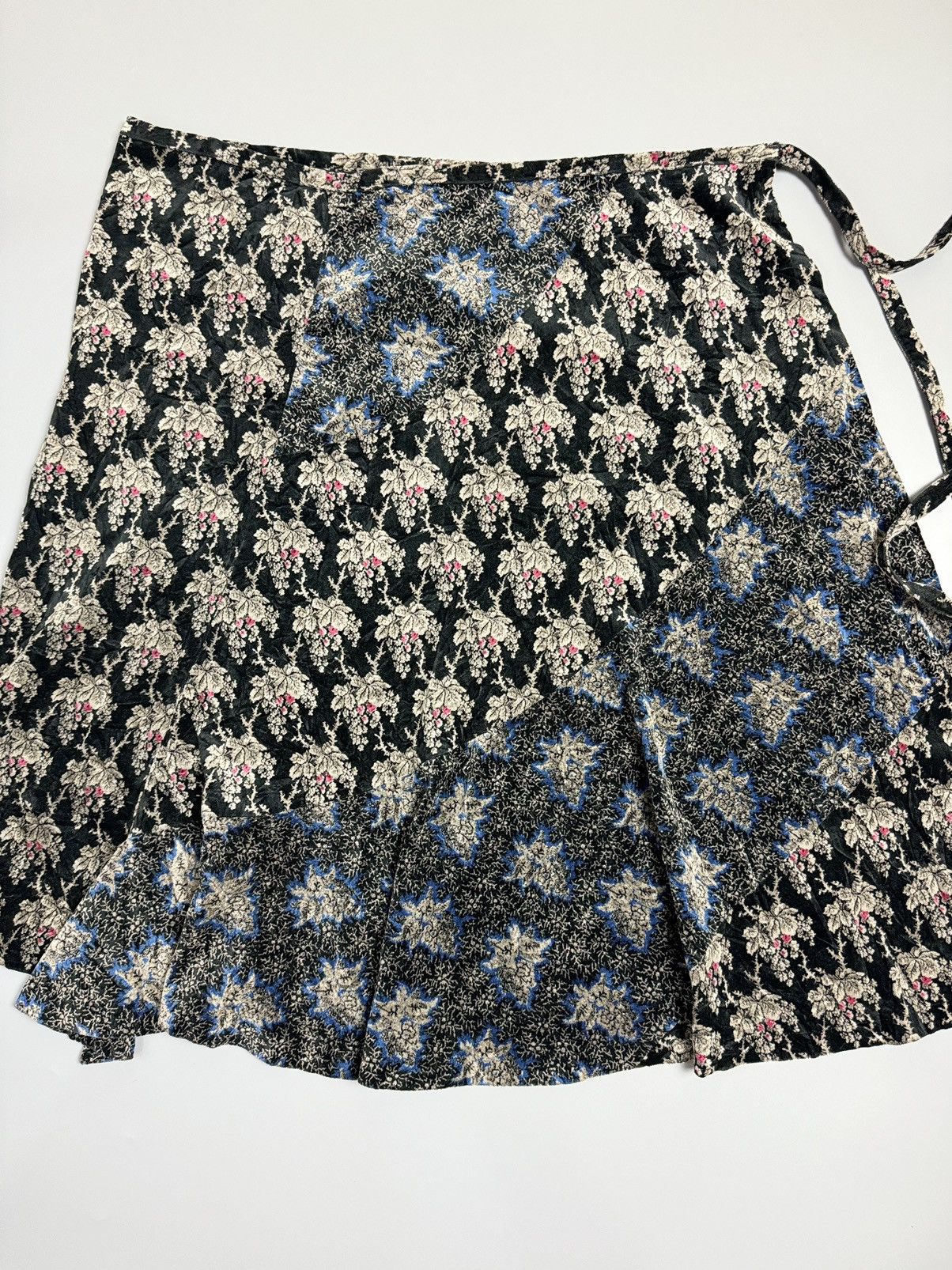 Comme des Garcons Comme Des Garcons AD2001 Flora Wrap Skirt Size 22" - 6 Thumbnail