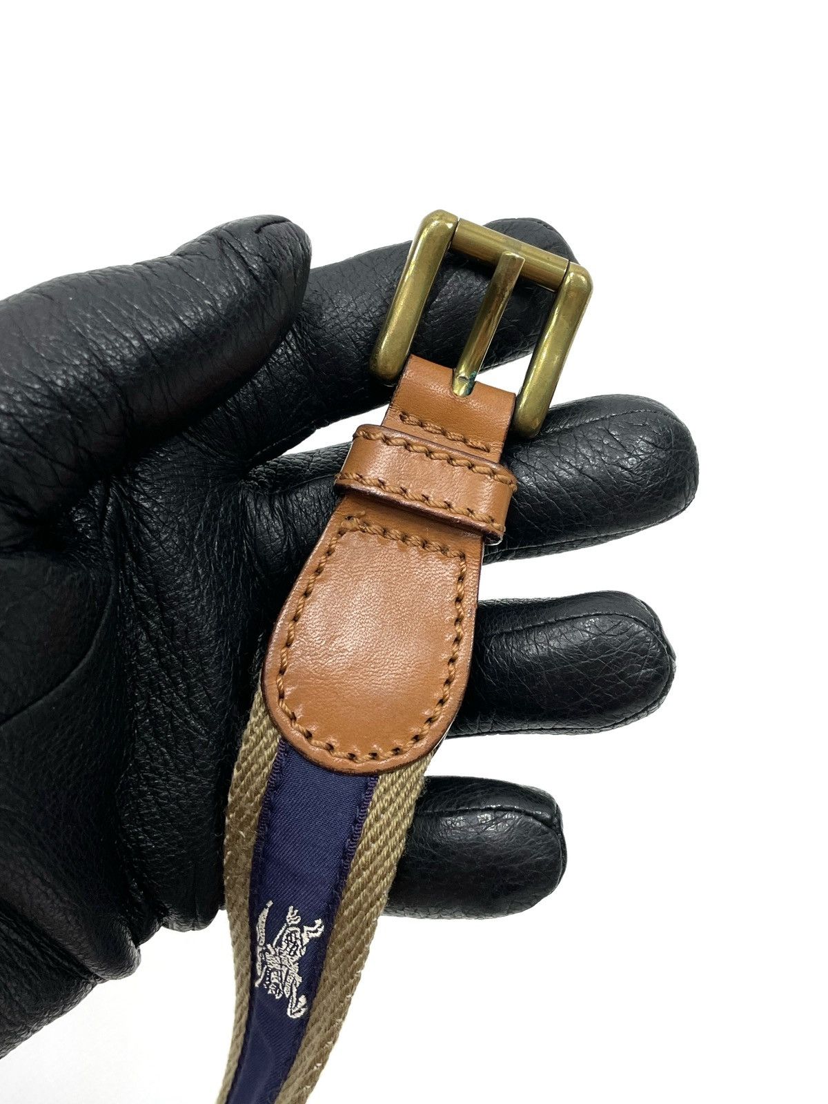 Burberry Vintage Burberrys Leather Belt – Made in Italy Size ONE SIZE - 9 Thumbnail