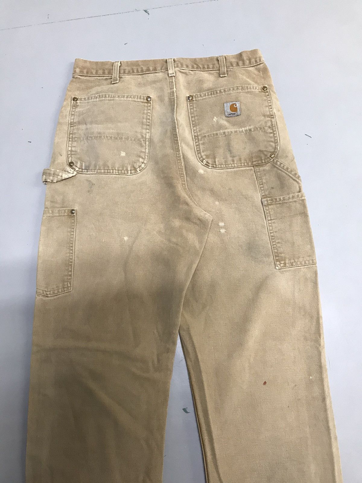Carhartt Vintage carhartt B01 BRN double knee sun-fade workwear Size US 32 / EU 48 - 10 Thumbnail