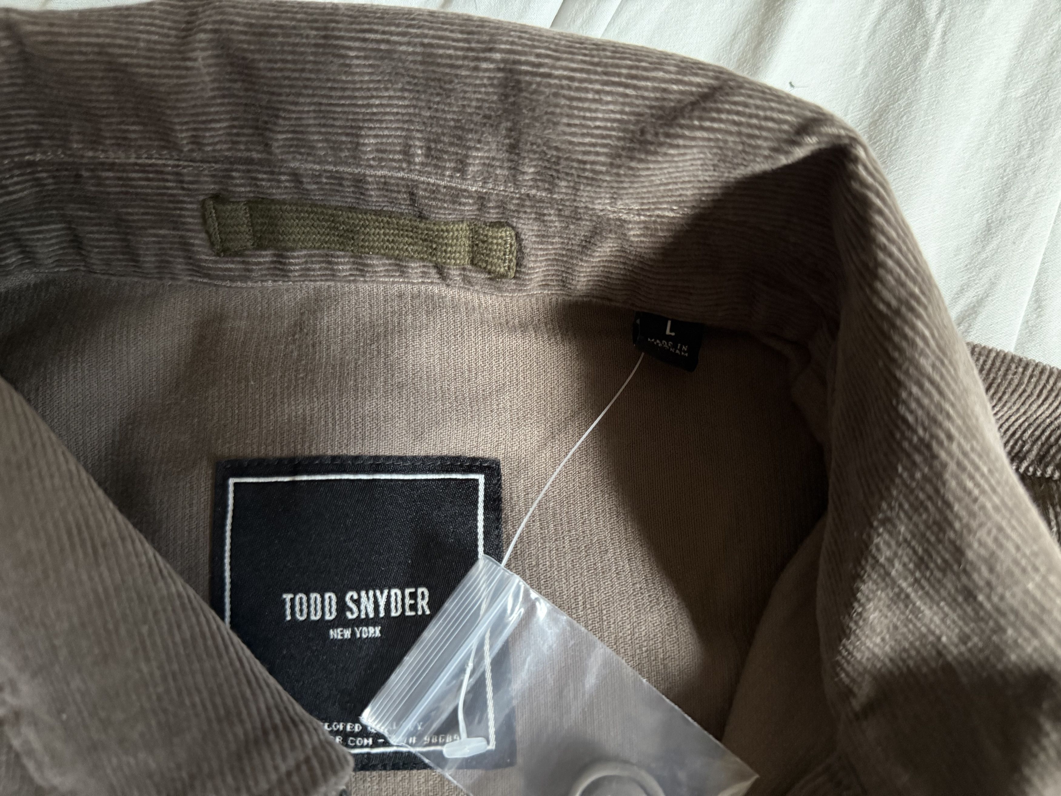 Todd Snyder Todd Snyder Corduroy Station Jacket Brown Large $348 Size US L / EU 52-54 / 3 - 6 Thumbnail