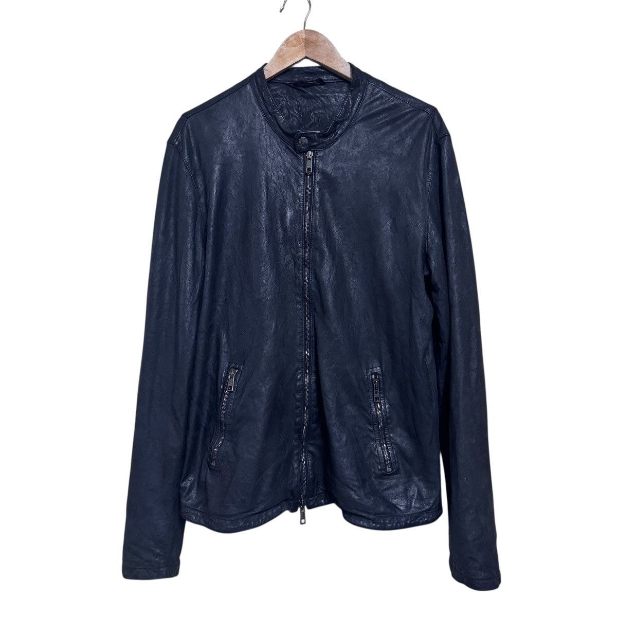 Giorgio Brato Giorgio Brato Leather Jacket BlackPepper Size US L / EU 52-54 / 3 - 12 Thumbnail