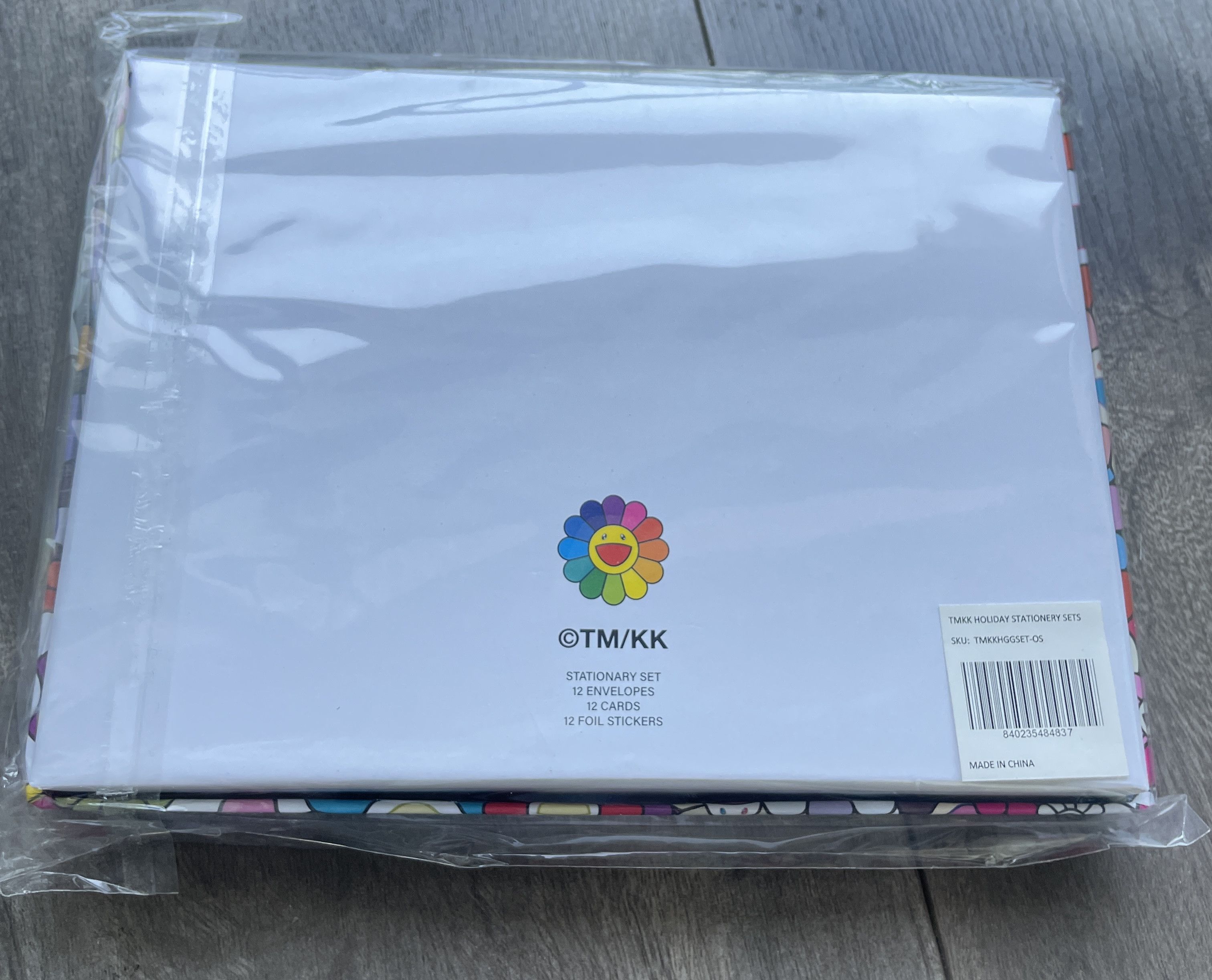 Japanese Brand New Murakami TM/KK Stationary Set 12 Cards, Stickers Size ONE SIZE - 6 Thumbnail
