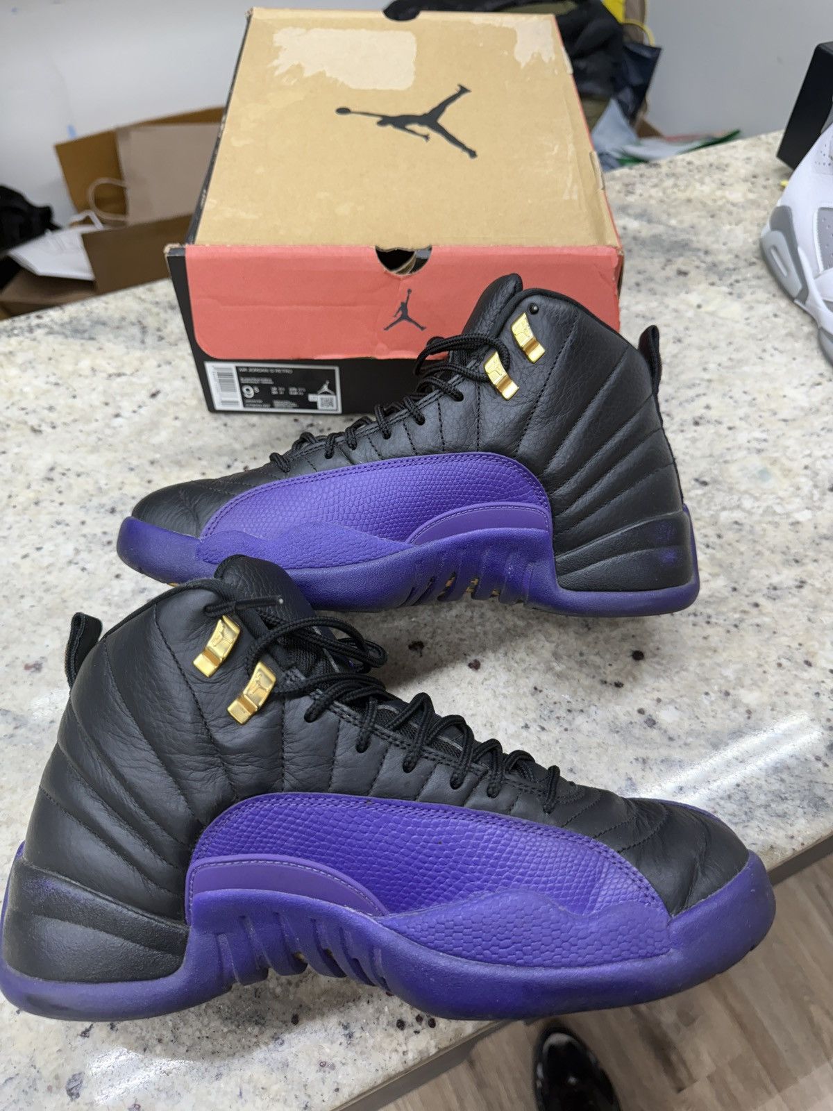 Jordan Brand Air Jordan 12 Retro Field Purple Size US 9.5 / EU 42-43 - 2 Thumbnail