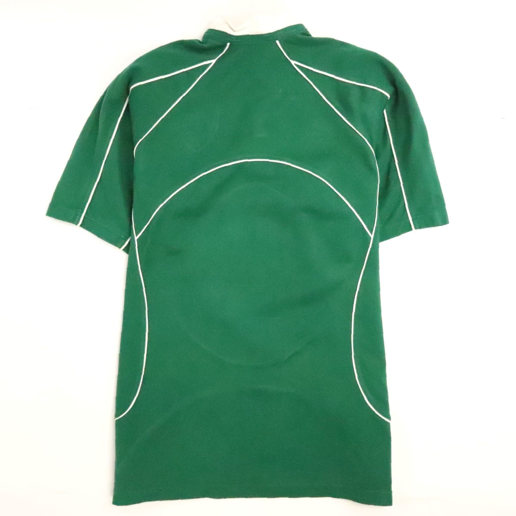 Vintage Ireland IRFU Canterbury Rugby Shirt Men XL Green Casual 90s Cotton Polo