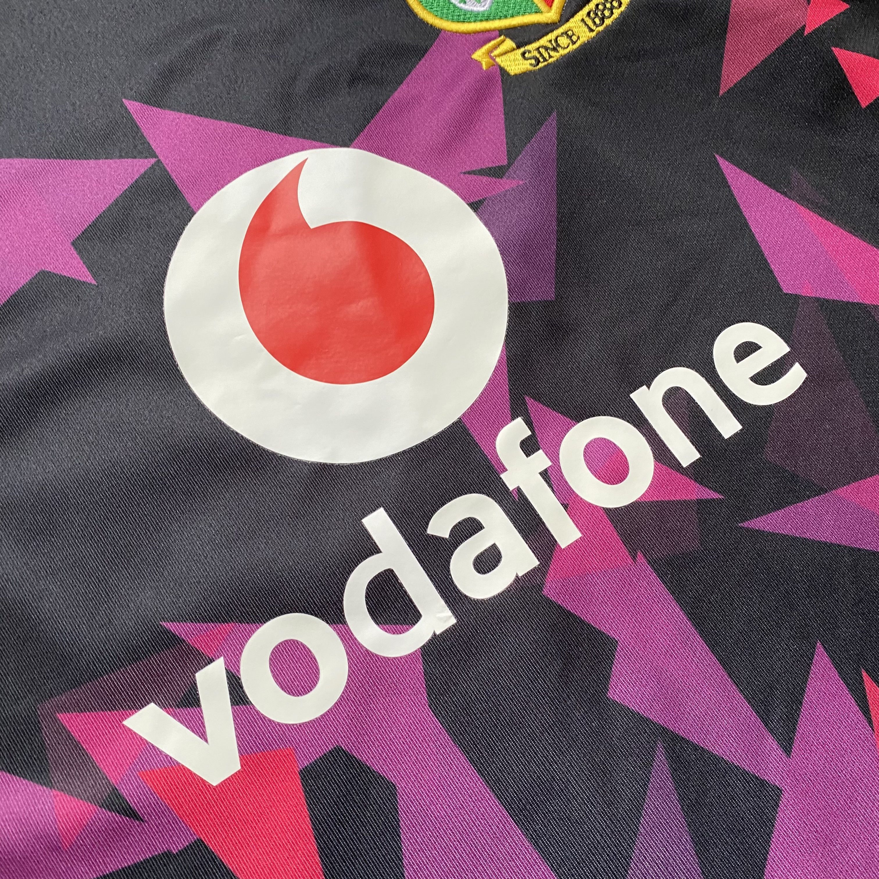 Canterbury of New Zealand 🏈Blokcore England Rugby jersey British Irish Lions Vodafone Size US L / EU 52-54 / 3 - 6 Thumbnail