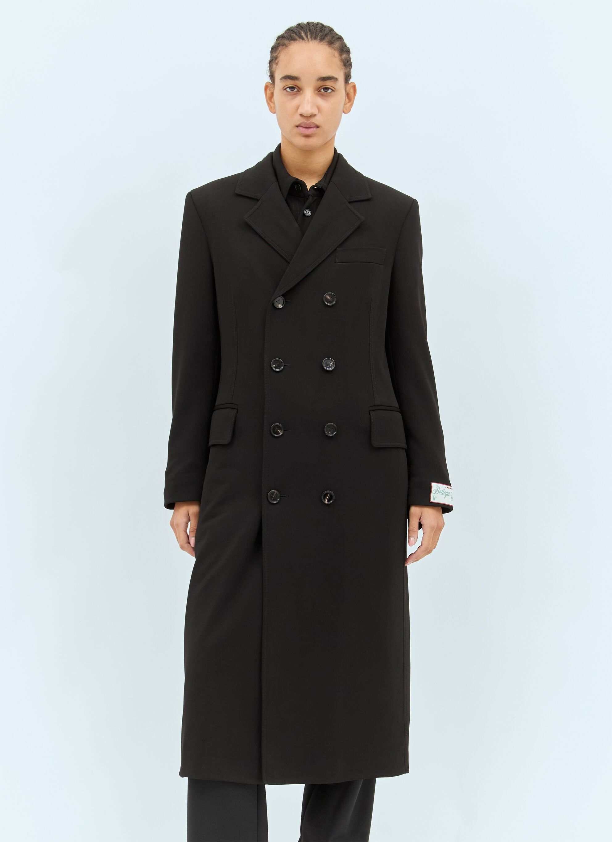 Bottega Veneta Matt Fluid Viscose Jersey Coat Size M / US 6-8 / IT 42-44 - 1 Thumbnail