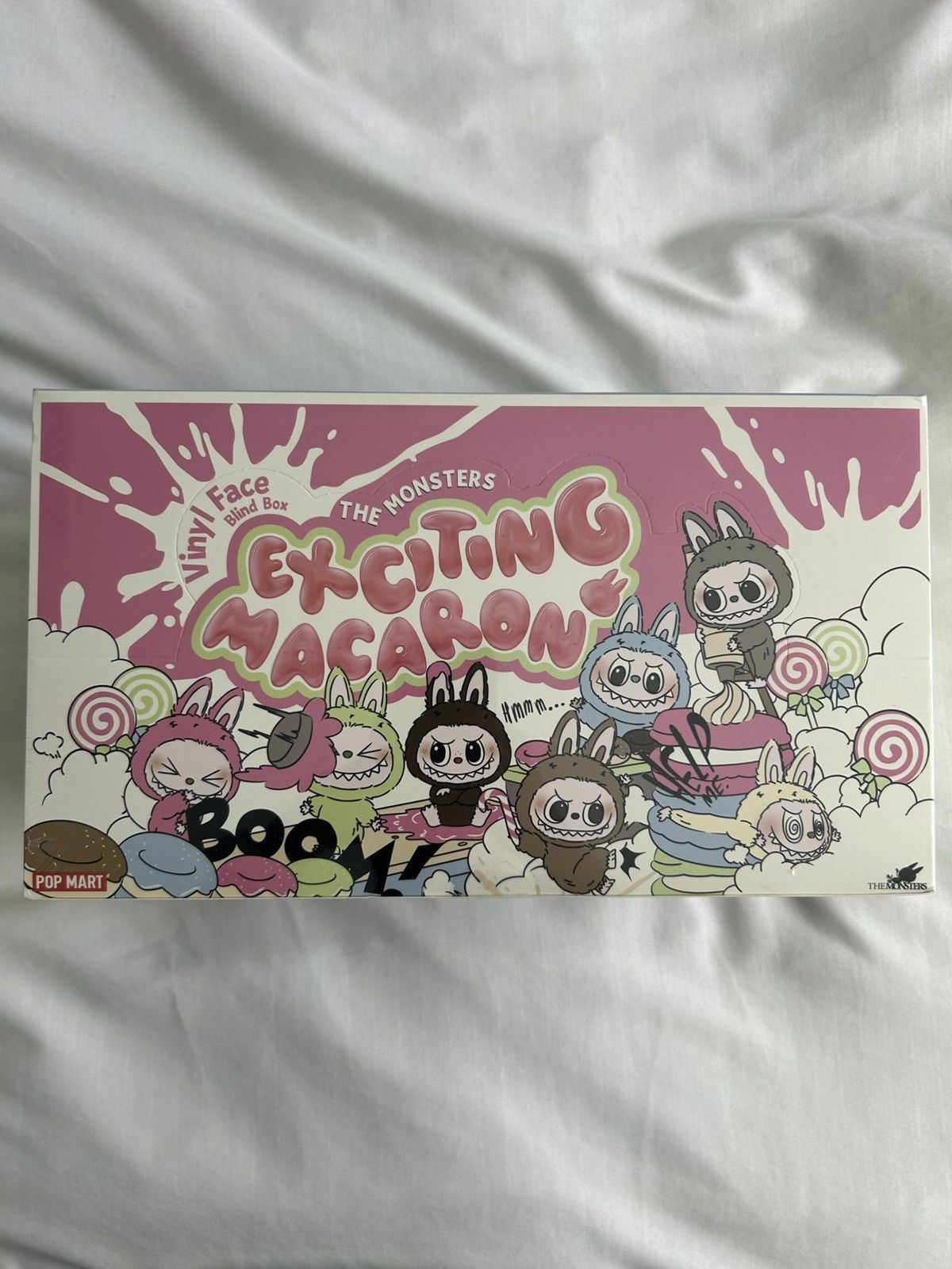 POP MART Pop MART Labubu Monsters Exciting Macaron Sealed Blind Boxes Size ONE SIZE - 1 Thumbnail