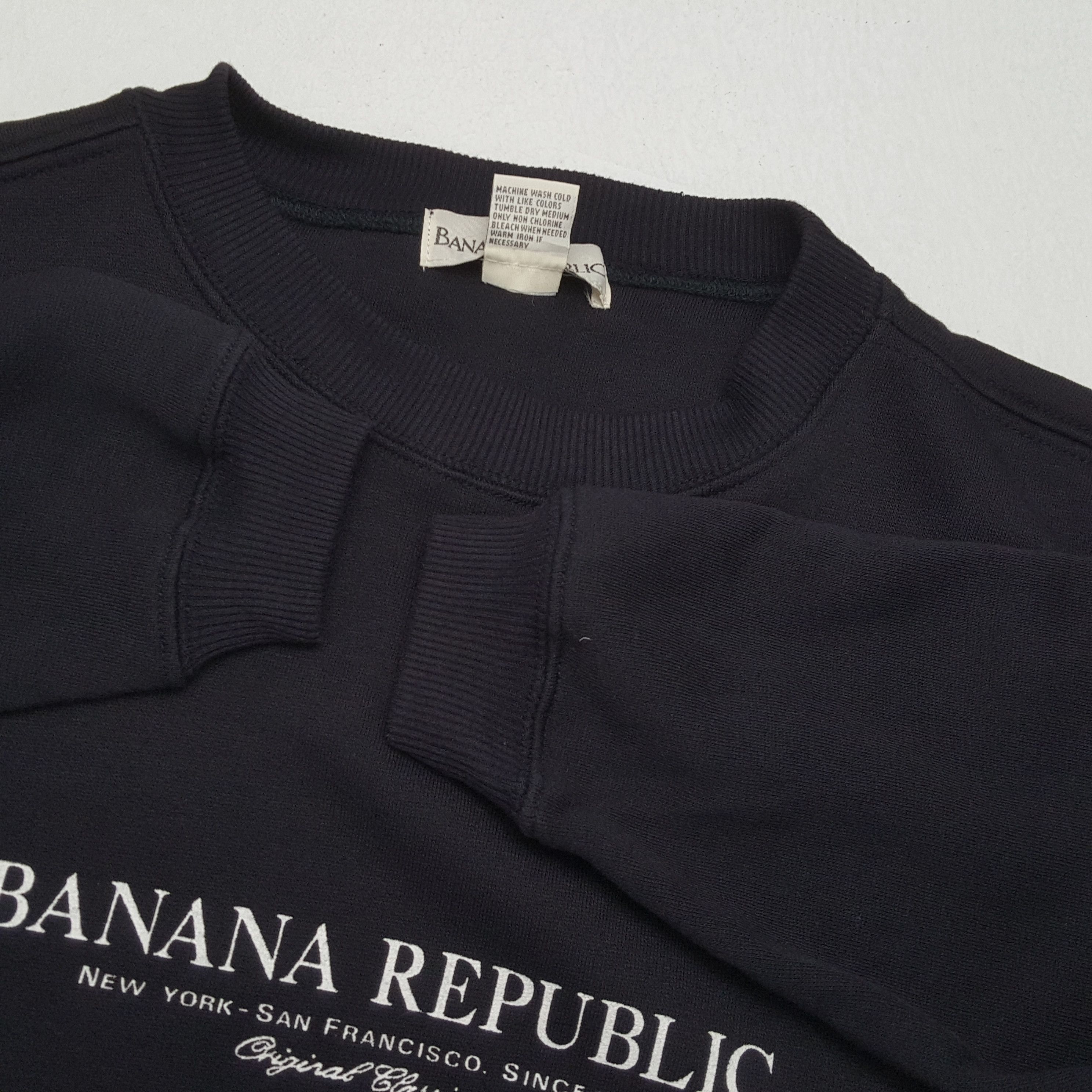 Banana Republic × Vintage BANANA REPUBLIC Streetwear Style Sweatshirt Size US XL / EU 56 / 4 - 7 Thumbnail