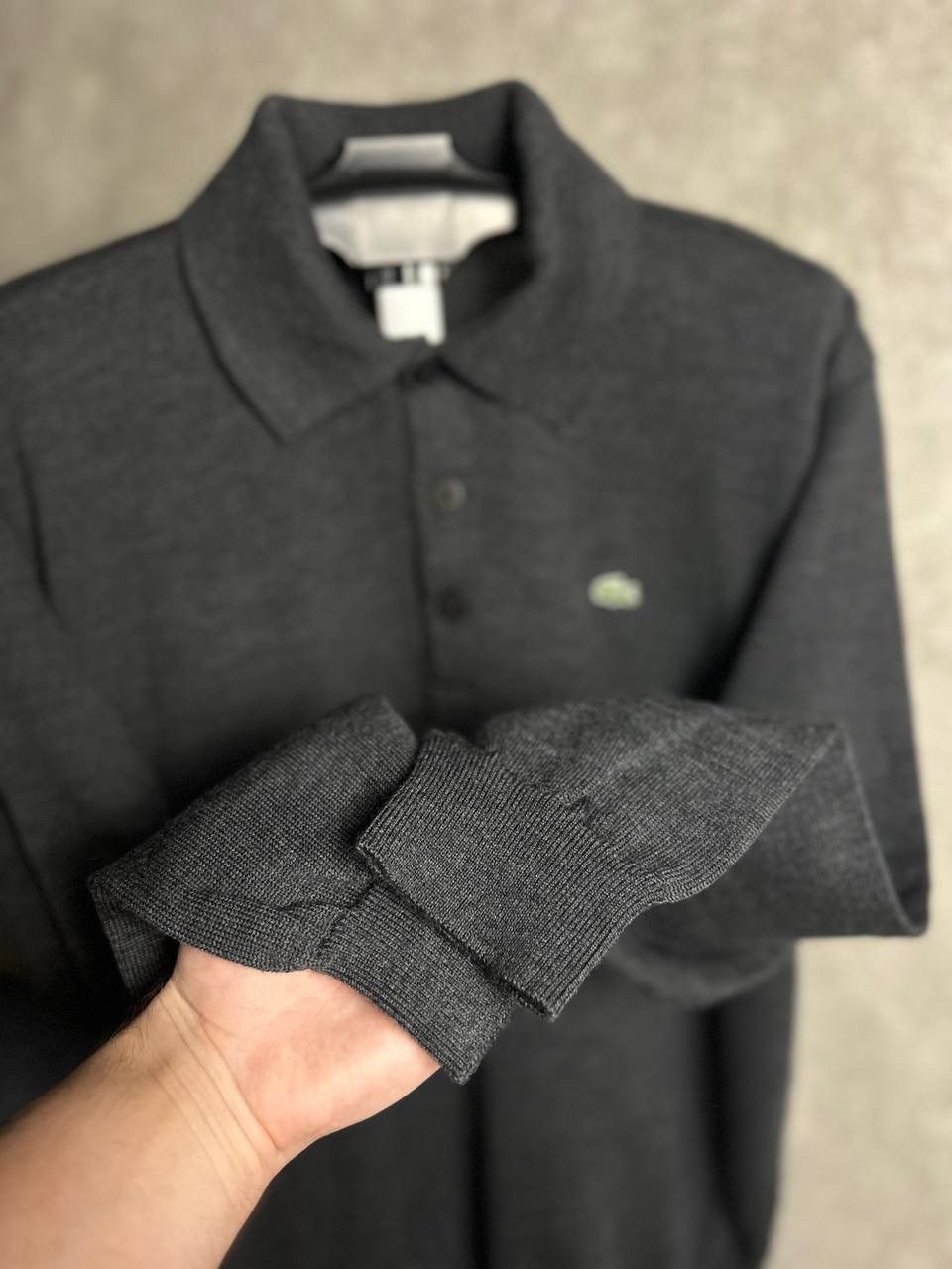 Lacoste Vintage Lacoste Sweater Laine Wool Knitwear Rugby Size US L / EU 52-54 / 3 - 8 Thumbnail