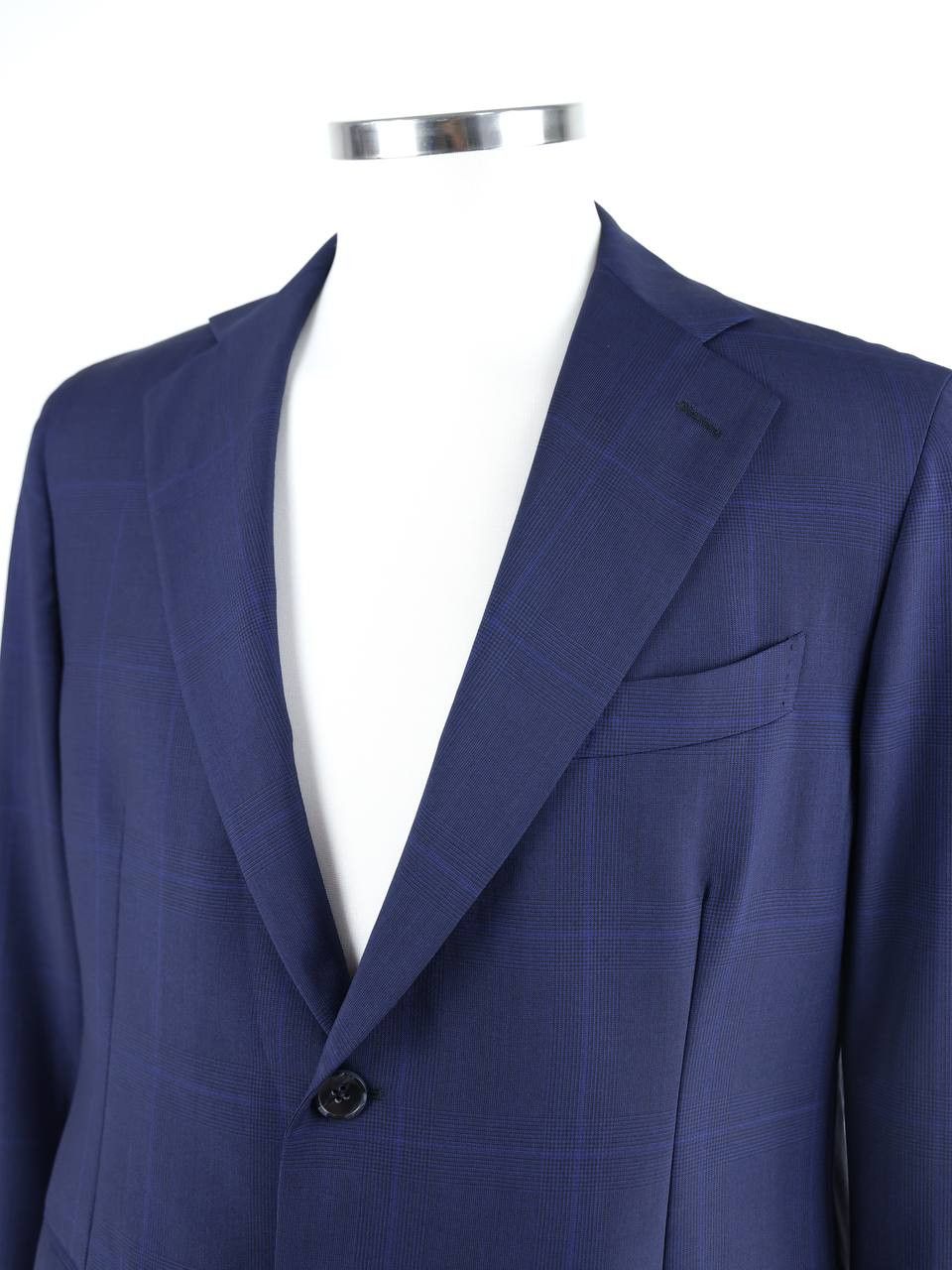 Angelo Nardelli ANGELO NARDELLI Checked wool mohair blazer Size 54R - 6 Thumbnail