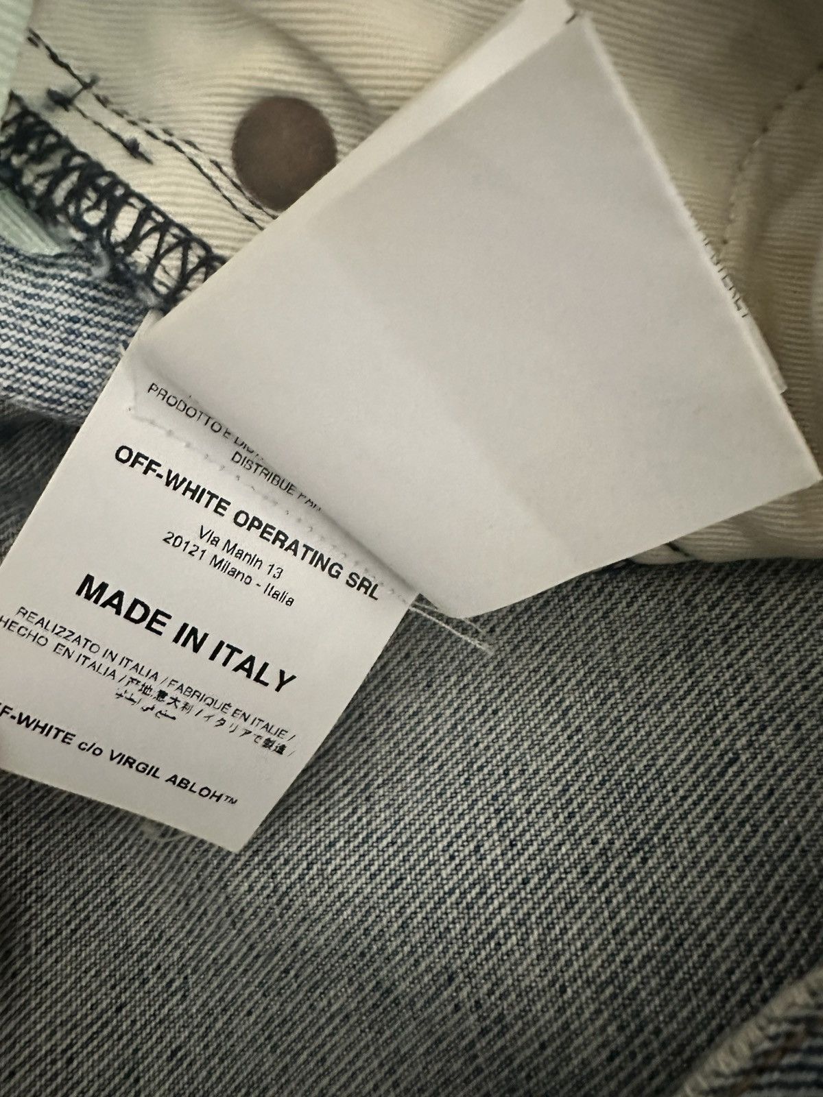 Off-White Jeans off white x ev bravado Size US 29 - 9 Thumbnail