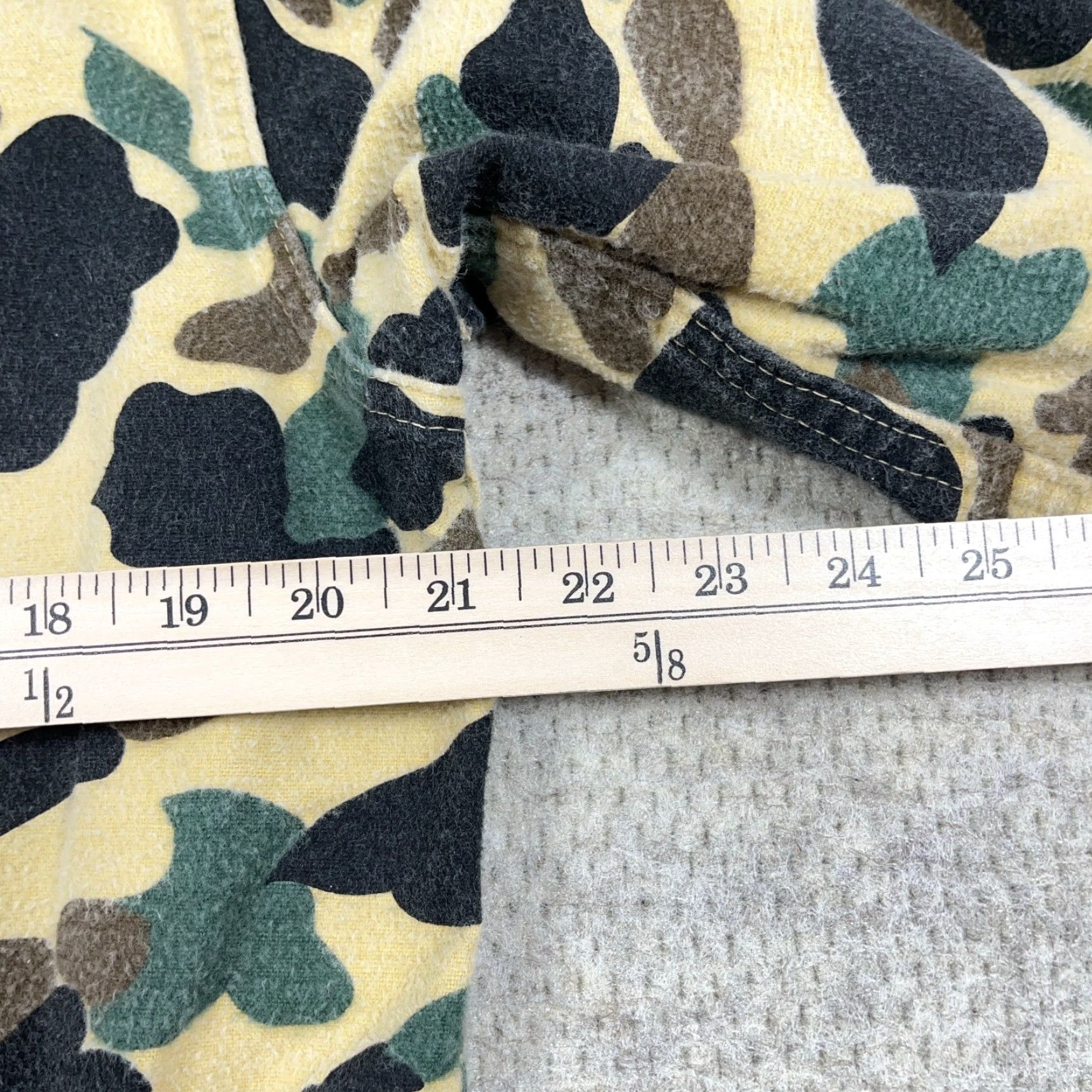 CLOT VINTAGE Deerskin Camo Shirt Men Medium Button Up Chamois Cloth Frog 90s USA Fade Size US M / EU 48-50 / 2 - 6 Thumbnail