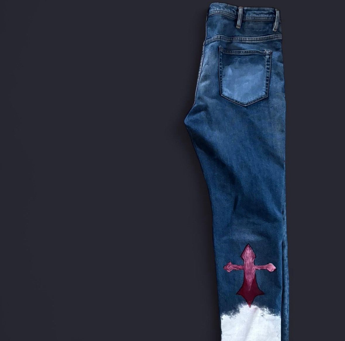 Acne Studios Acne studios jeans with cross design Size US 34 / EU 50 - 3 Thumbnail