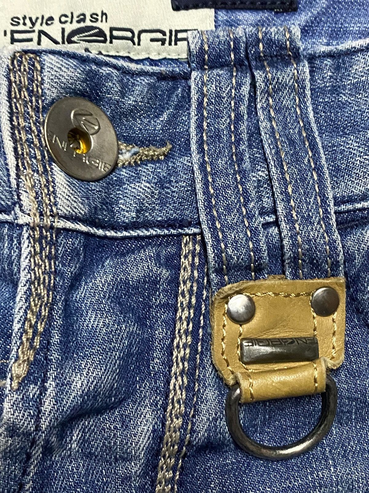 If Six Was Nine Streetwear Y2K Energy Faded Wash Seditionary Loose Jeans Size US 30 / EU 46 - 10 Thumbnail