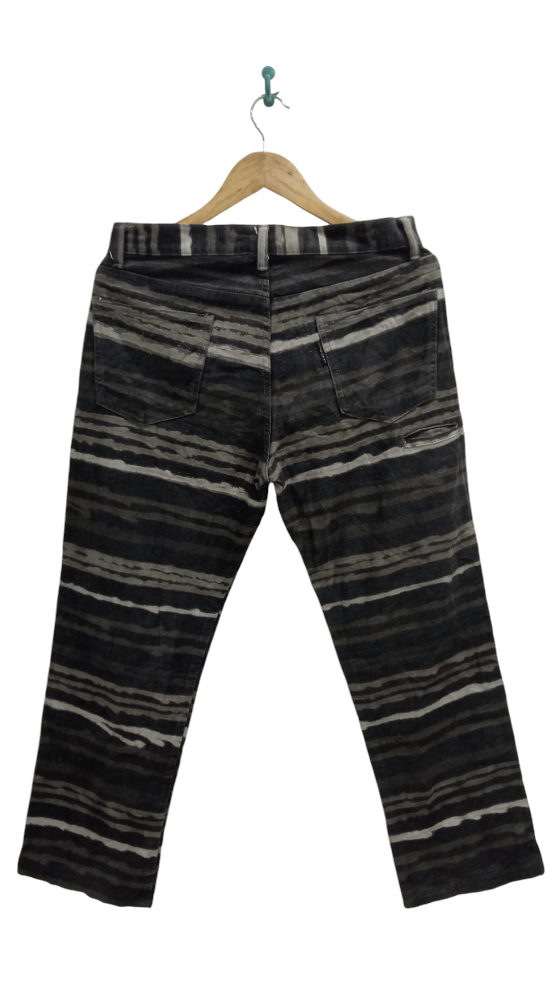 Japanese Brand × Vintage 🔥🔥Innervation Striped Pants Denim Size US 32 / EU 48 - 14 Thumbnail