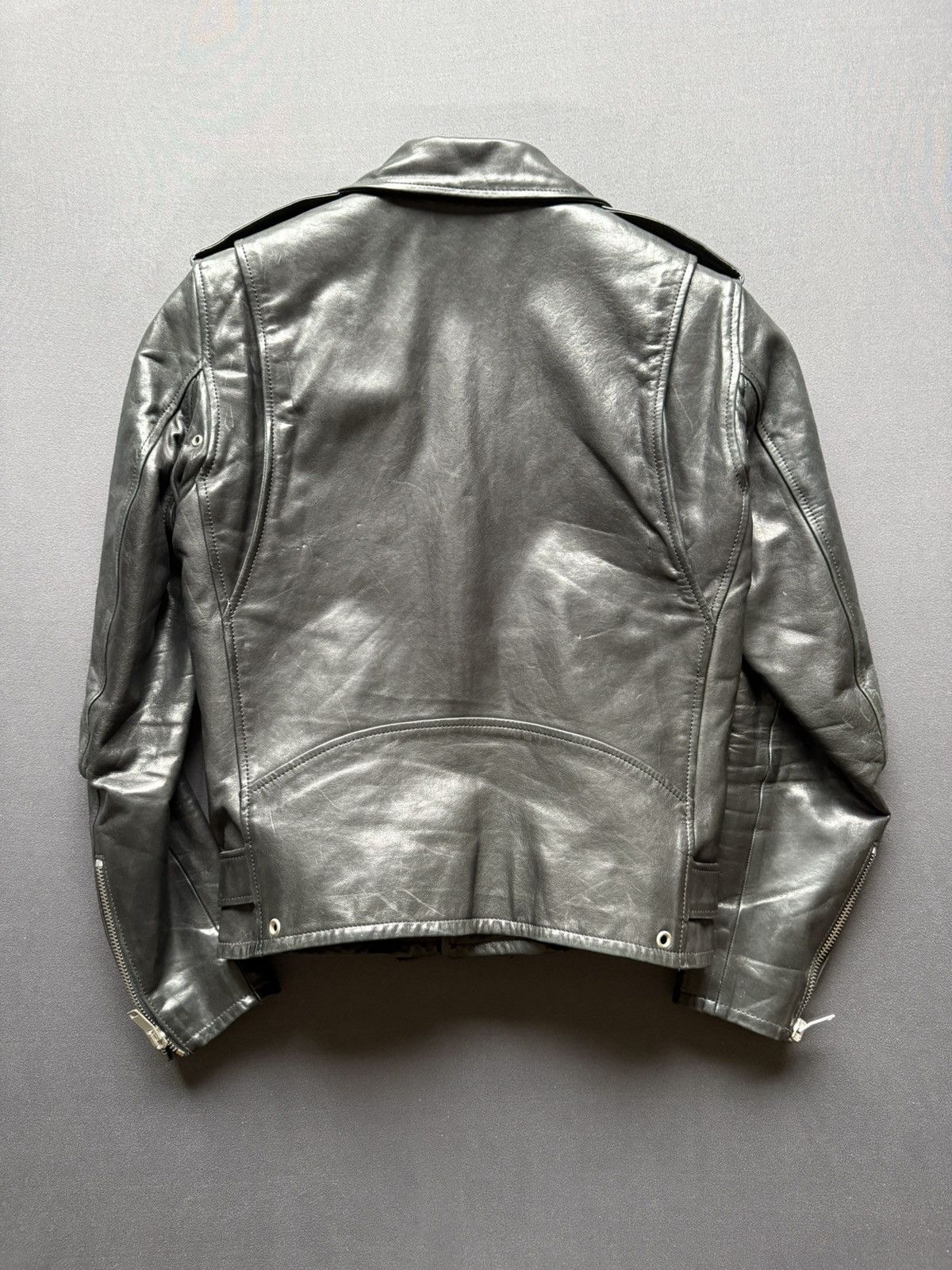 Saint Laurent Paris Hedi Slimane - Saint Laurent Paris - 2013 - L17 Biker Jacket Size US S / EU 44-46 / 1 - 3 Thumbnail