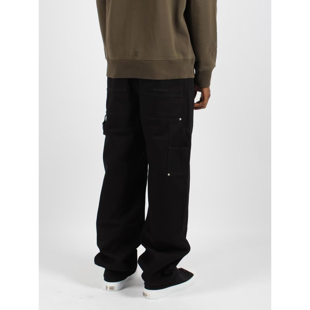 Givenchy o1srvl11e1224 Pants in Black Size US 32 / EU 48 - 4 Thumbnail