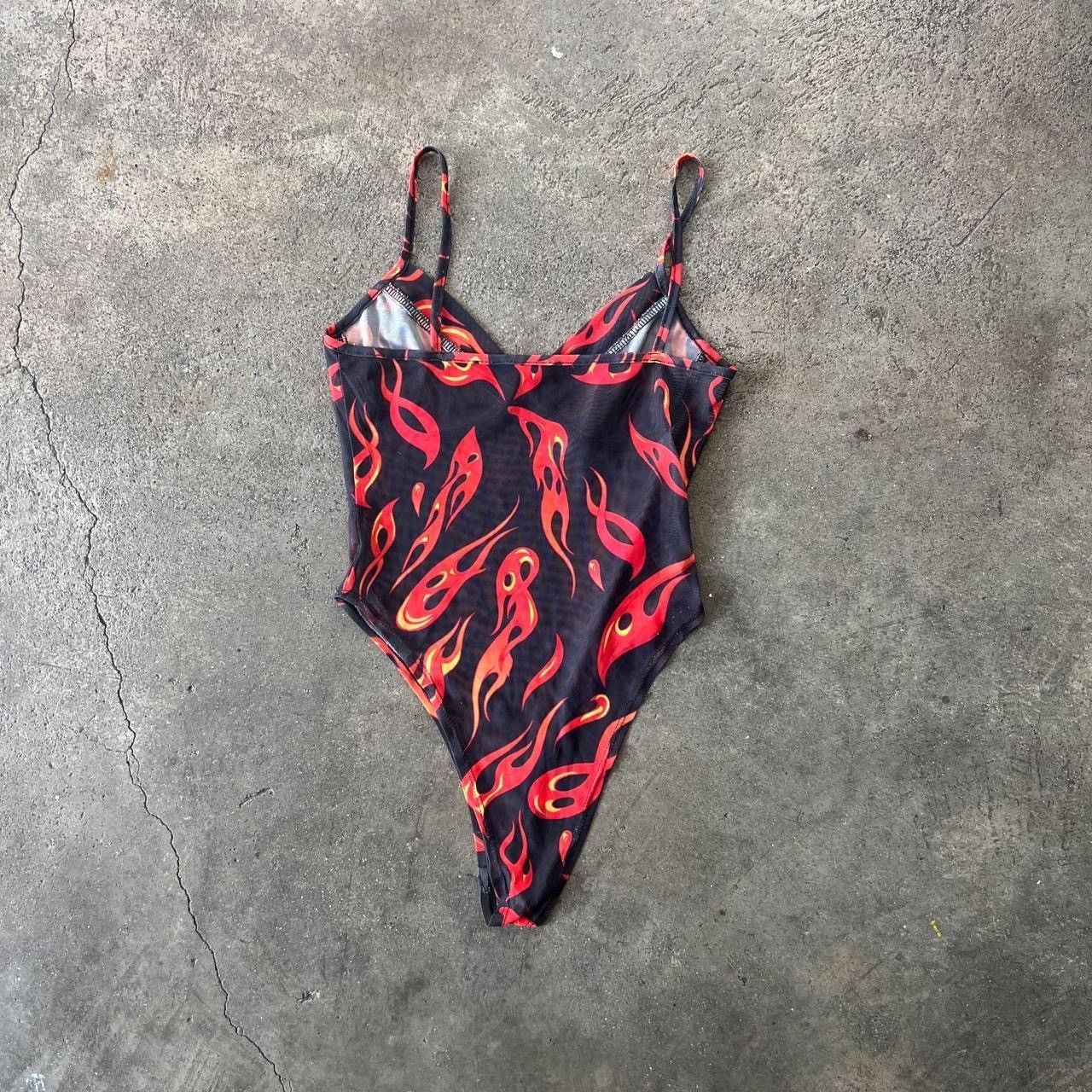 Vintage FLAMIN_BODYSUIT Size S / US 4 / IT 40 - 2 Thumbnail