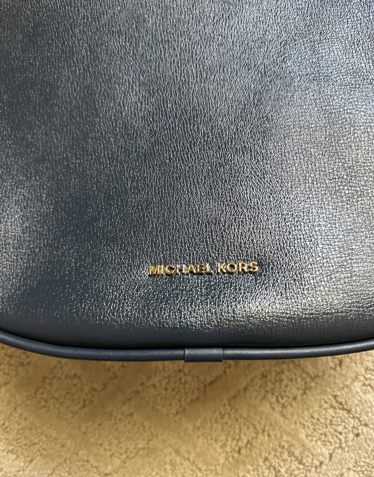 Michael Kors Michael Kors Cheryl Navy Blue Leather Size ONE SIZE - 3 Thumbnail