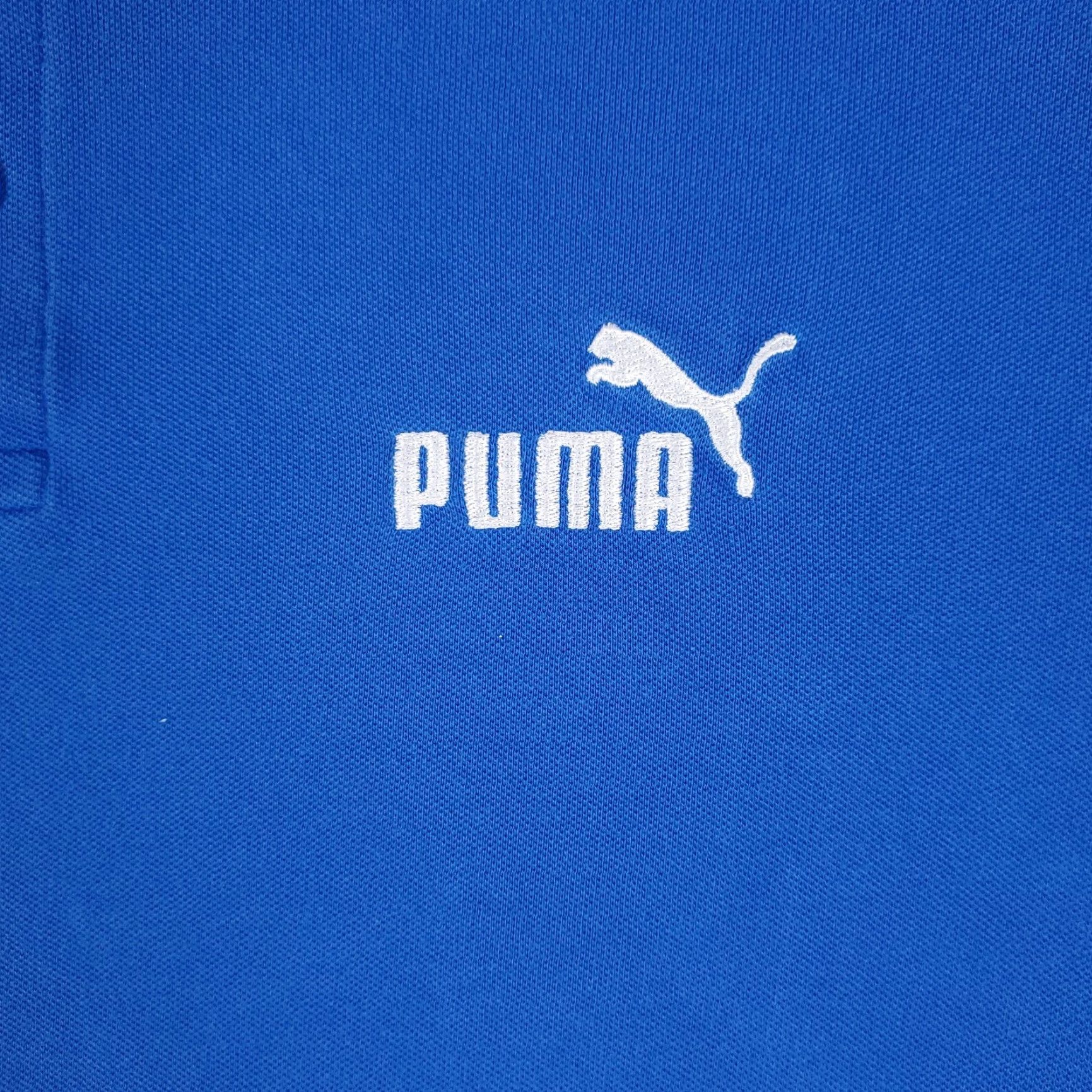 Puma Puma Polo Shirt Mens Size Large Blue Cotton Golf Short Sleeve Polo Shirt Mens L Blue Cotton Polo Shirt Golf Activewear Casual Classic Size US L / EU 52-54 / 3 - 2 Thumbnail