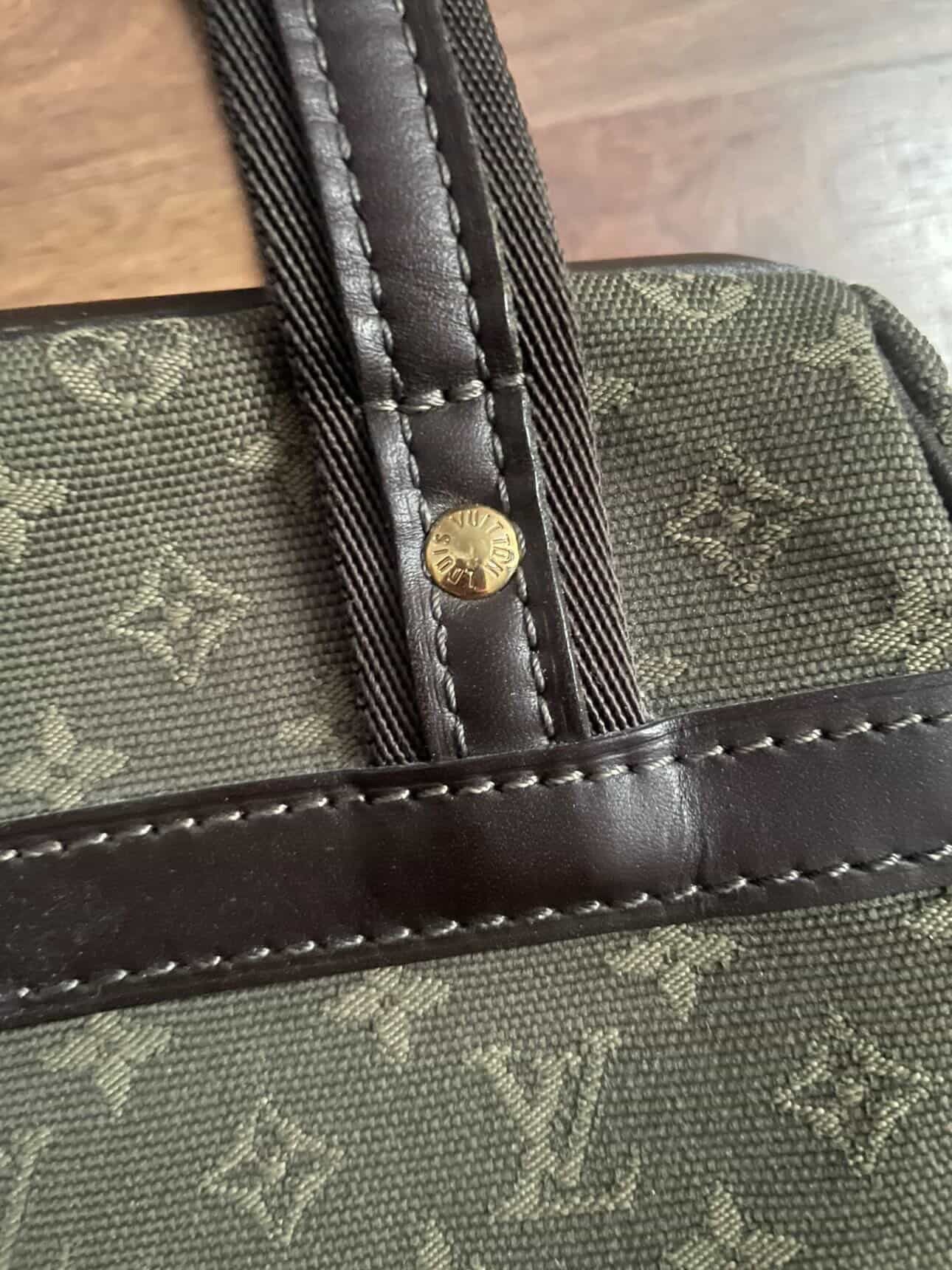 Louis Vuitton Louis Vuitton Josephine Mini Lin Handbag Size ONE SIZE - 9 Thumbnail