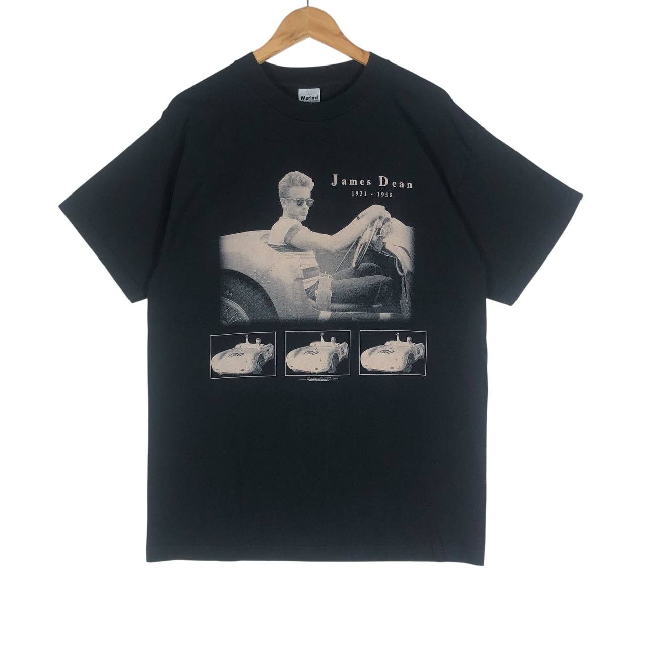 Band Tees Vintage 1990 " James Dean " Murina Tag Men T-shirt Size US L / EU 52-54 / 3 - 1 Thumbnail
