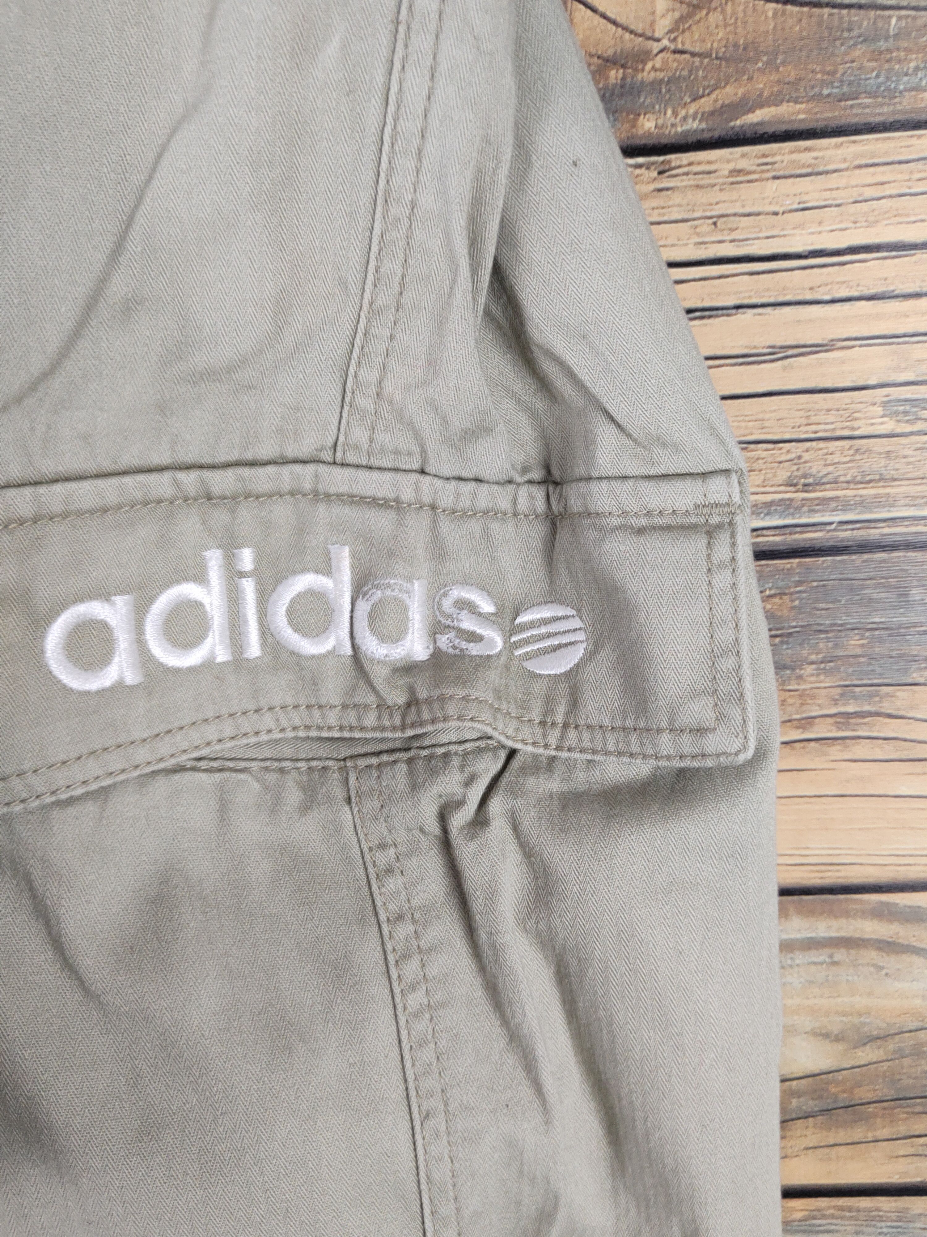 Adidas Adidas Green Multipocket Tactical Cargo Pants #W1894 Size US 32 / EU 48 - 5 Thumbnail