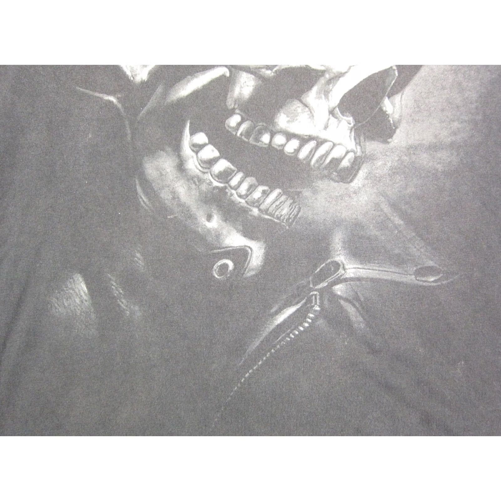 Mad Engine VINTAGE Ghost Rider Shirt Mad Engine XL Black 90s Skull Grunge Tee Mens XL Size US XL / EU 56 / 4 - 4 Thumbnail
