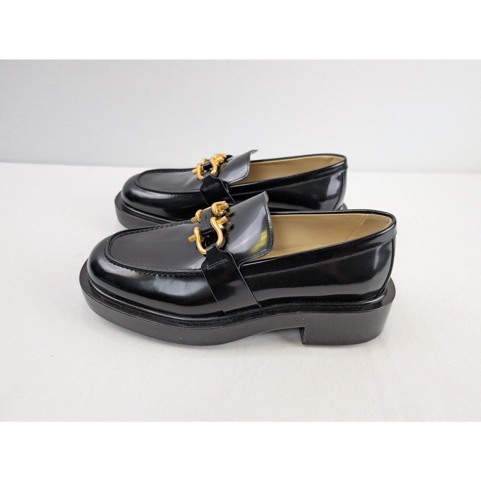 Bottega Veneta o1rshd1 Loafer Leather Soft Vinyl Boots in Black Size US 9 / EU 42 - 8 Thumbnail