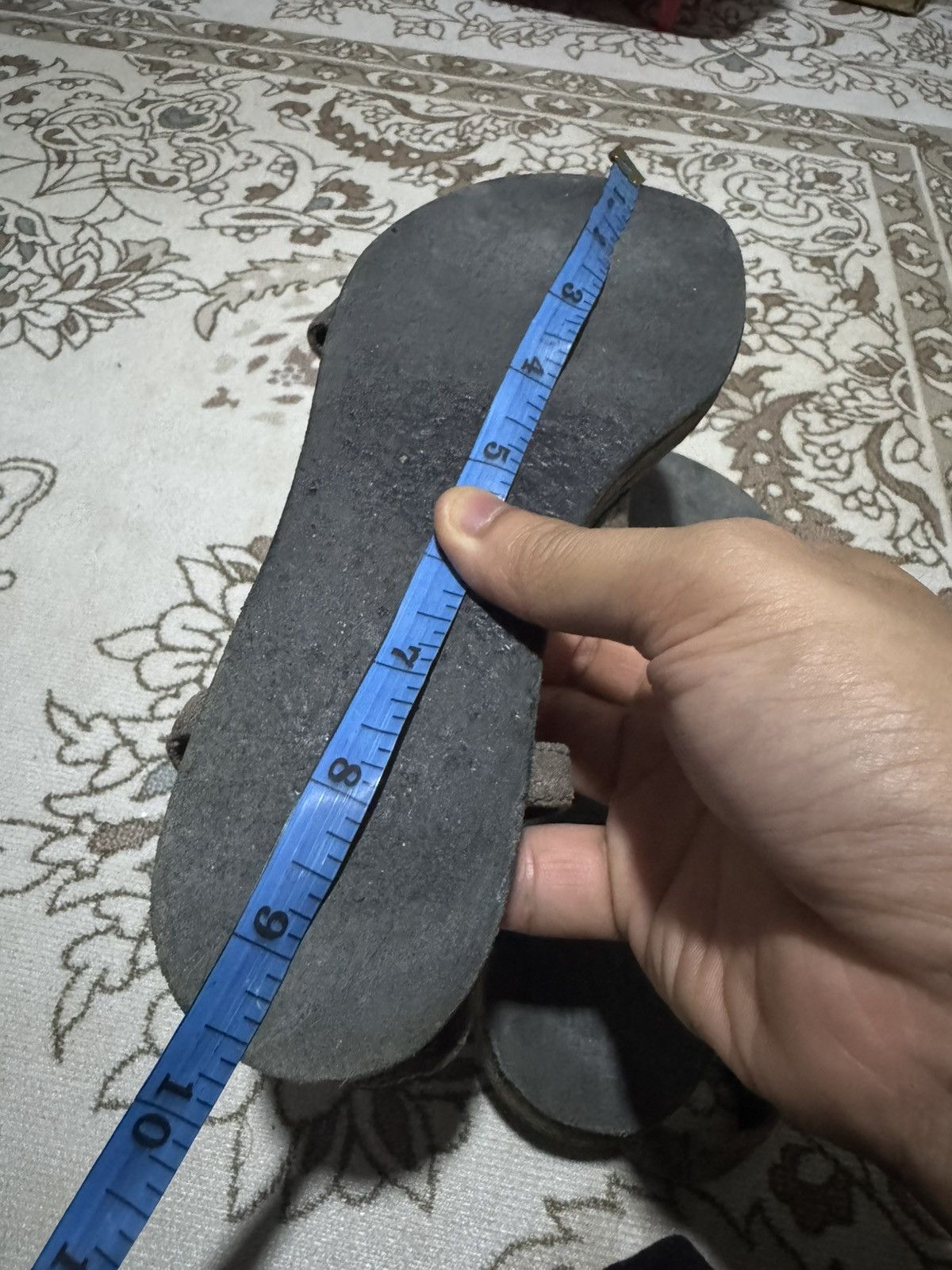 Rick Owens Vtg Rick Owens Suede Cross Tie Sandal Size US 9.5 / EU 42-43 - 7 Thumbnail