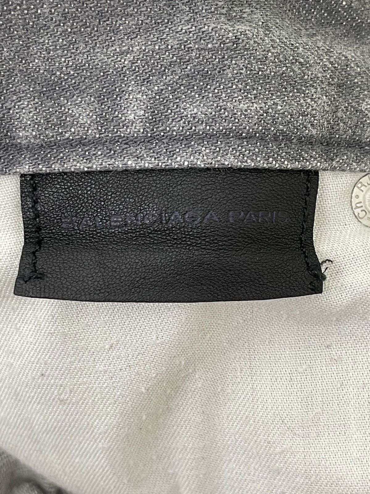 Balenciaga Skinny Jeans Balenciaga Paris Stretchable 6🟦9 Size US 30 / EU 46 - 19 Thumbnail
