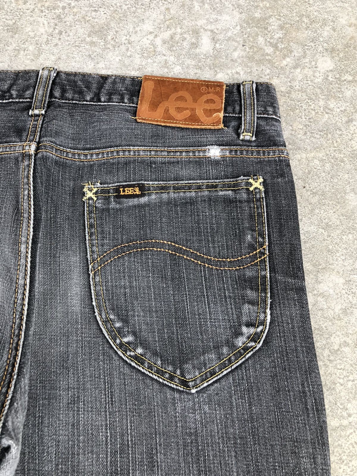 Lee Japanese Lee Flared Jeans Distressed Jeans Size US 32 / EU 48 - 15 Thumbnail