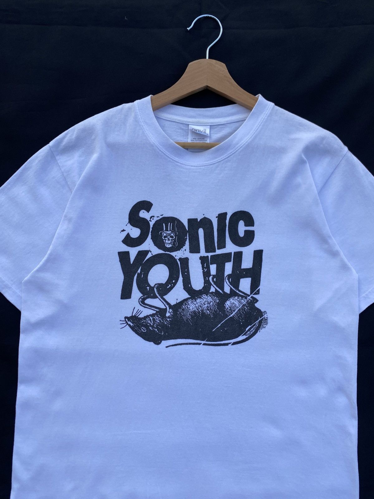 Band Tees Rare Vintage Sonic Youth "Rat" Band Tees Size US M / EU 48-50 / 2 - 6 Thumbnail