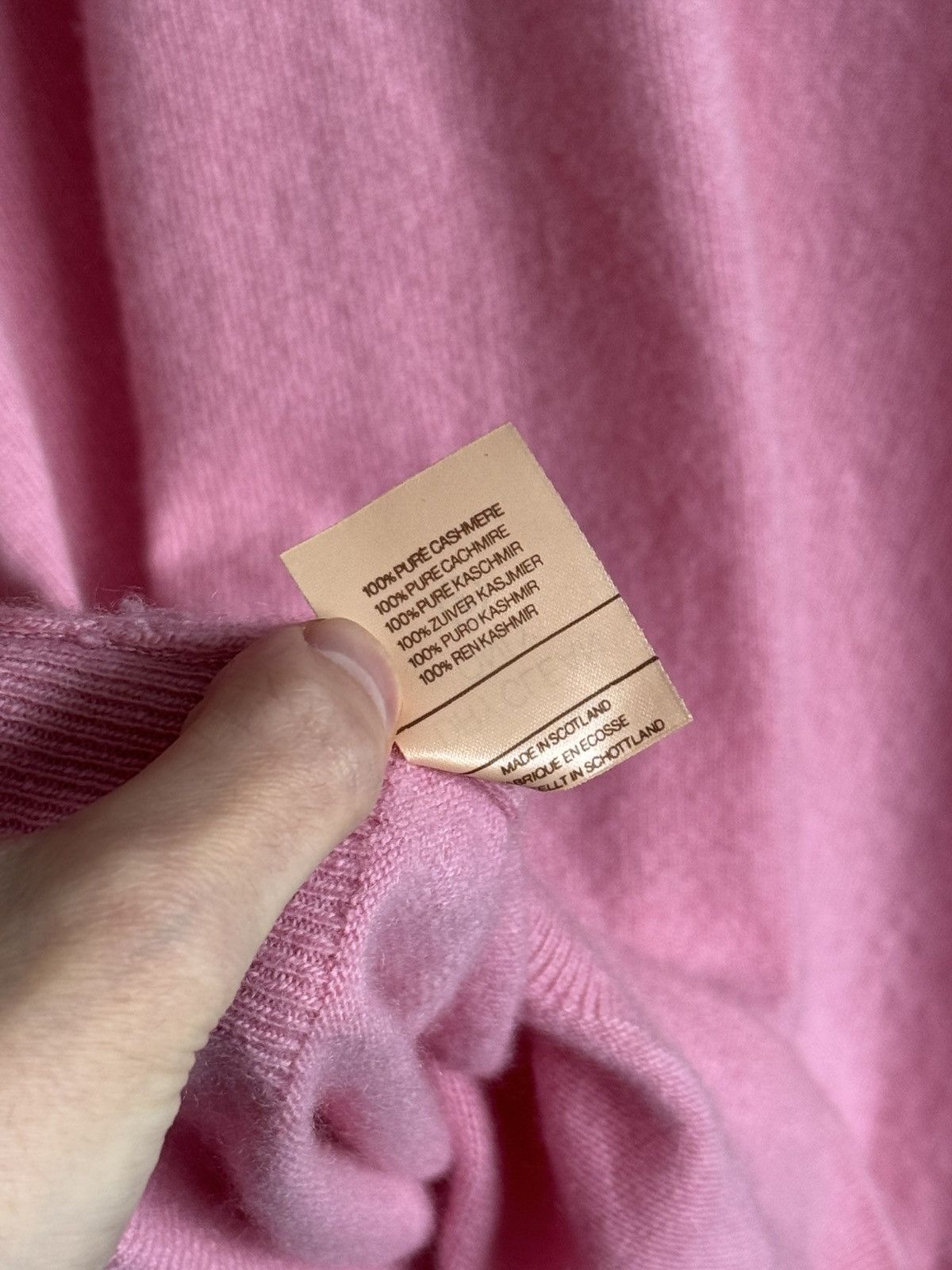 Chanel Vintage Chanel Cashmere top Size L / US 10 / IT 46 - 11 Thumbnail