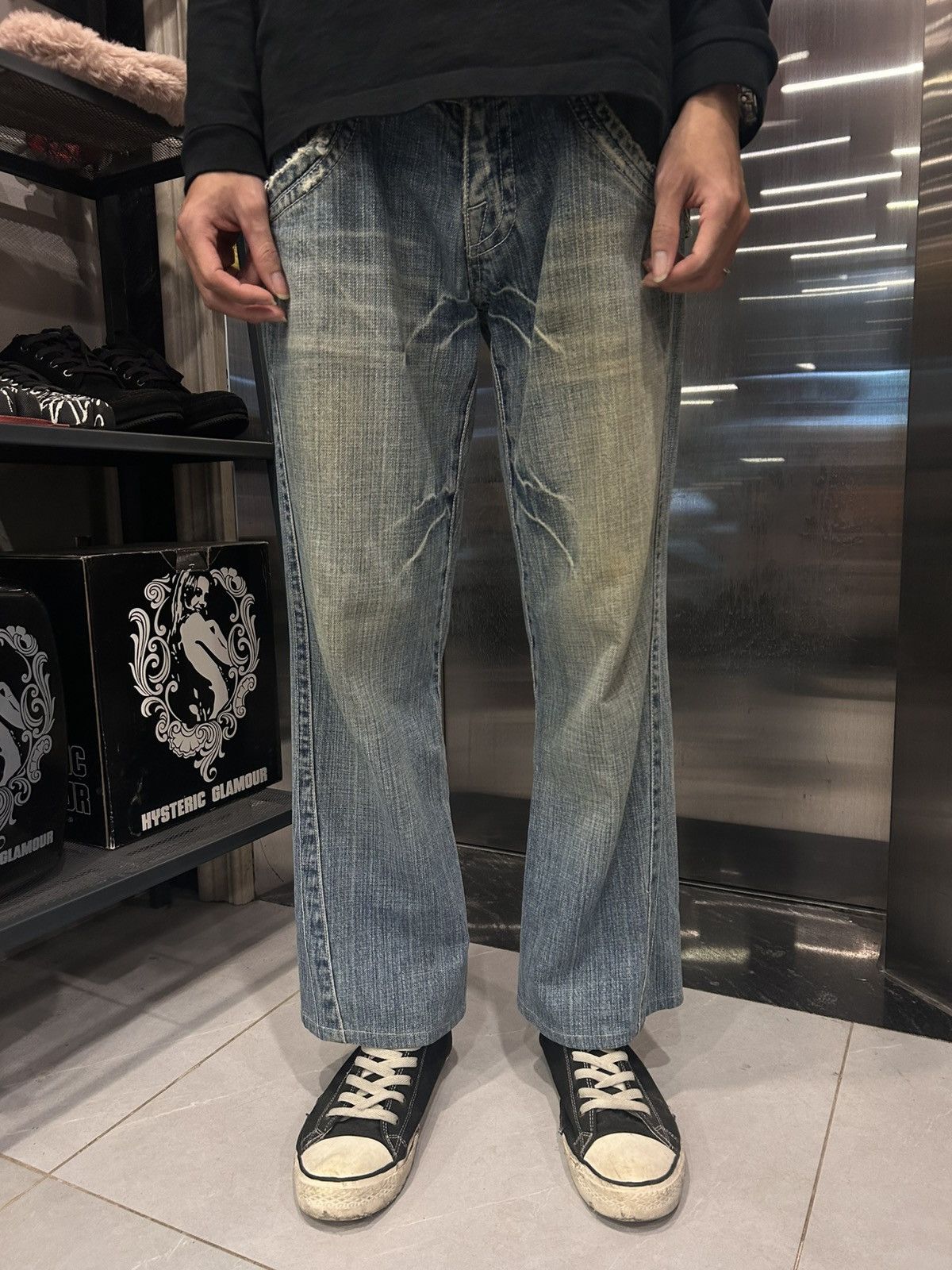 If Six Was Nine Ultimax Bootcut Jeans Size US 30 / EU 46 - 2 Thumbnail