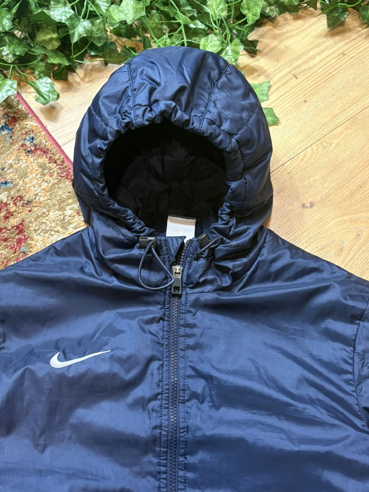 Nike 90s Nike Vintage Swoosh Logo Retro Outdoor Jacket Rare Size US L / EU 52-54 / 3 - 3 Thumbnail