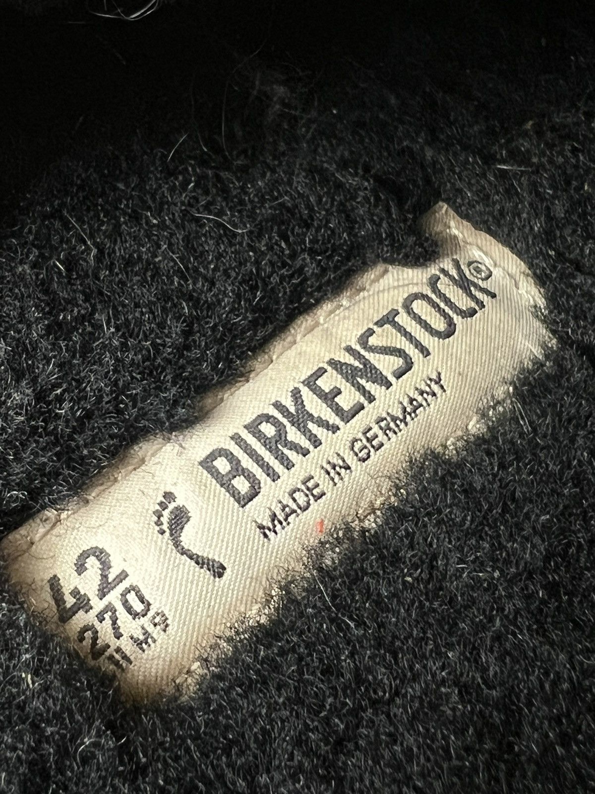 Birkenstock Birkenstock Suede Boston Black Shearling Size 42 Size US 8 / EU 41 - 3 Thumbnail