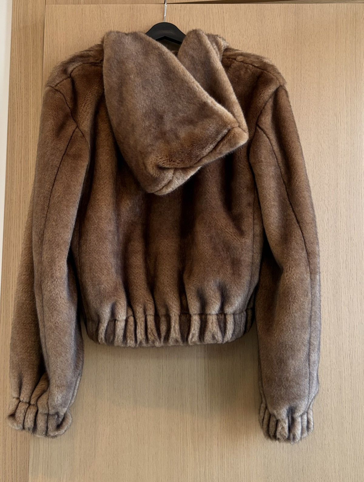 Helmut Lang Faux fur hooded jacket Size S / US 4 / IT 40 - 2 Thumbnail