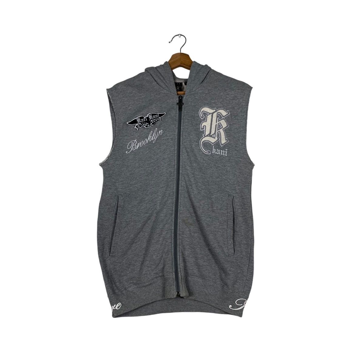 Karl Kani Karl Kani King Of Black Since 1989 hoodie Full zip Up | Grailed