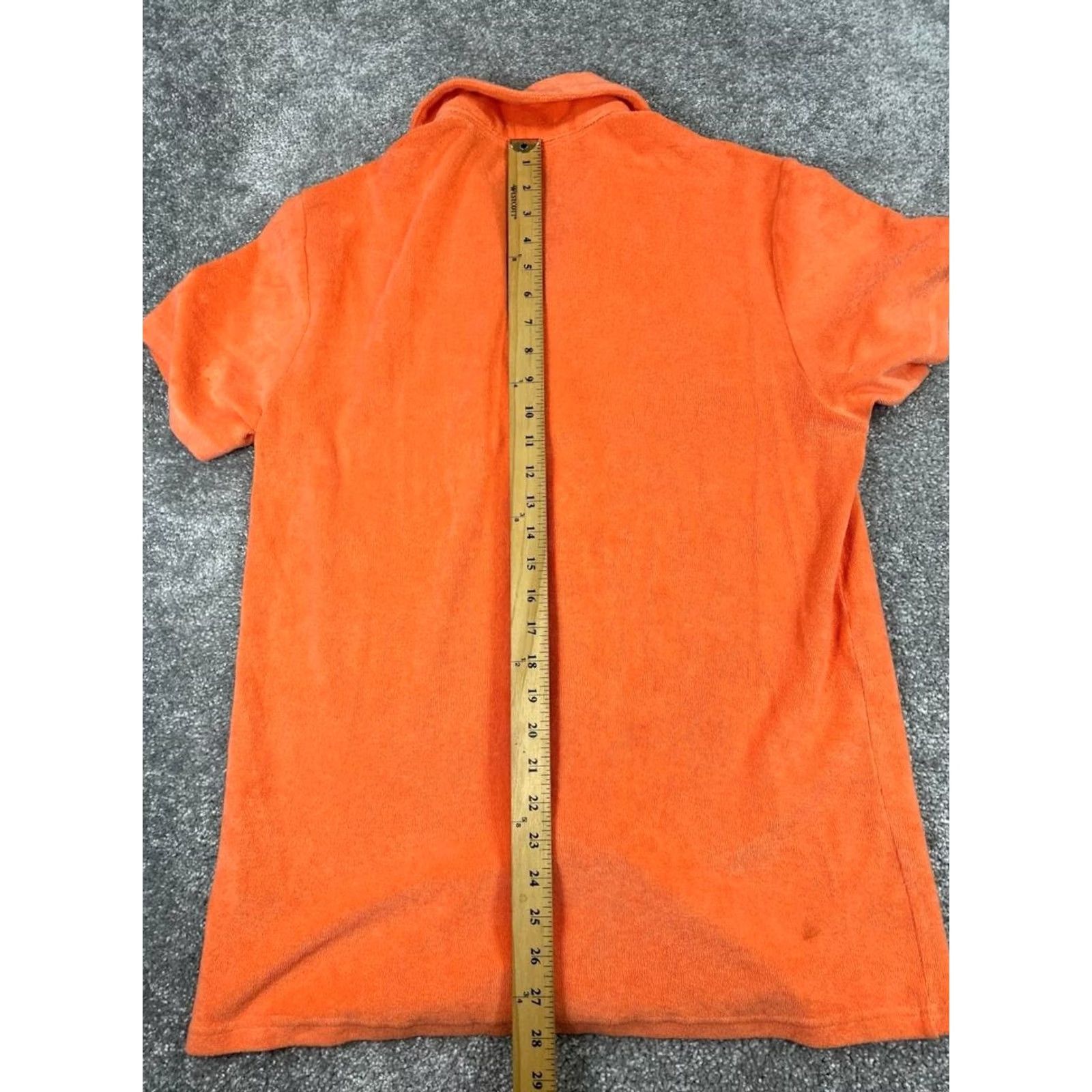 Vintage Criquet Shirt Mens M Orange Cotton Button Up Shirt Mens Orange Cotton Button-Up Vintage No Size US M / EU 48-50 / 2 - 7 Thumbnail