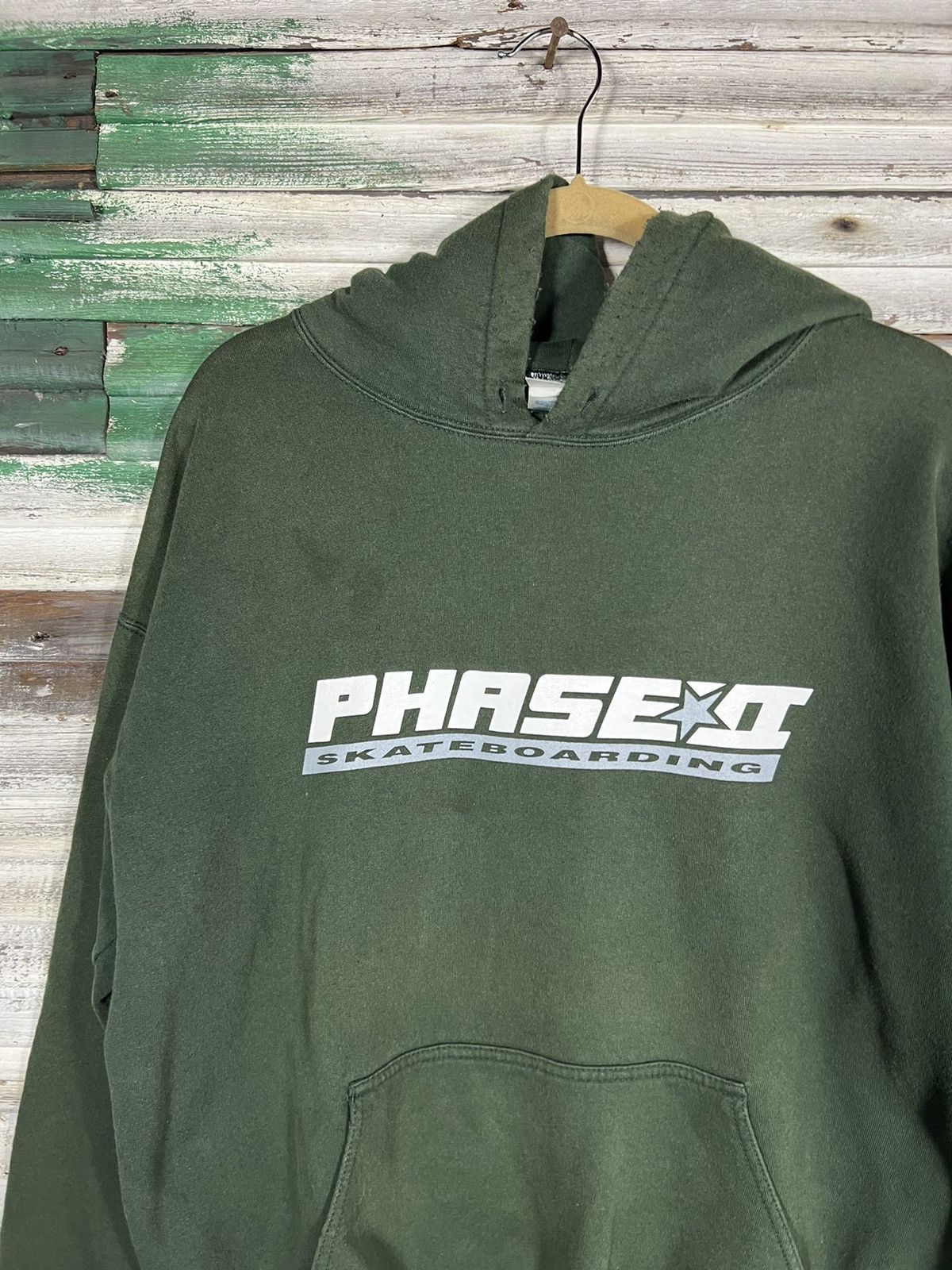 Vintage Vintage Phase 2 Skateboarding Hoodie Size US L / EU 52-54 / 3 - 3 Thumbnail