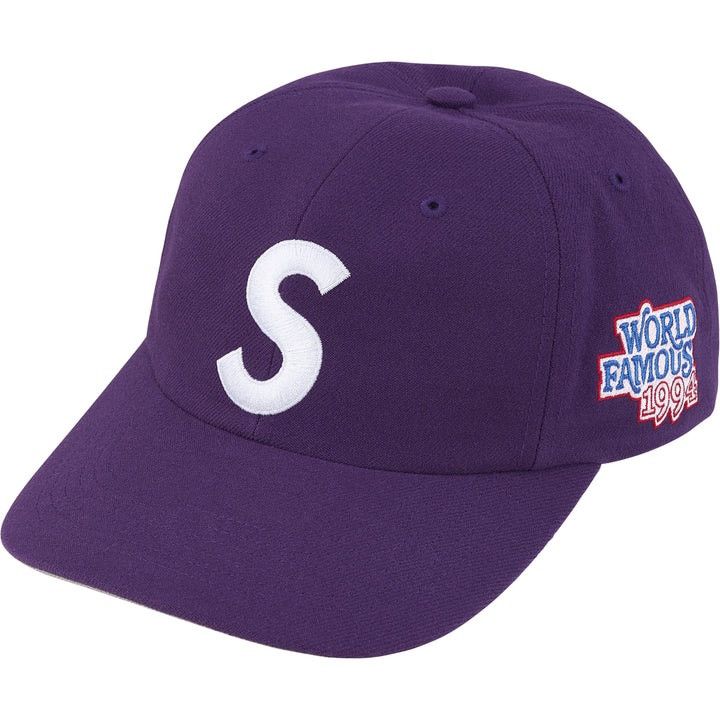 Supreme Supreme World Famous S Logo 6-Panel (SS26) Purple Size ONE SIZE - 5 Thumbnail