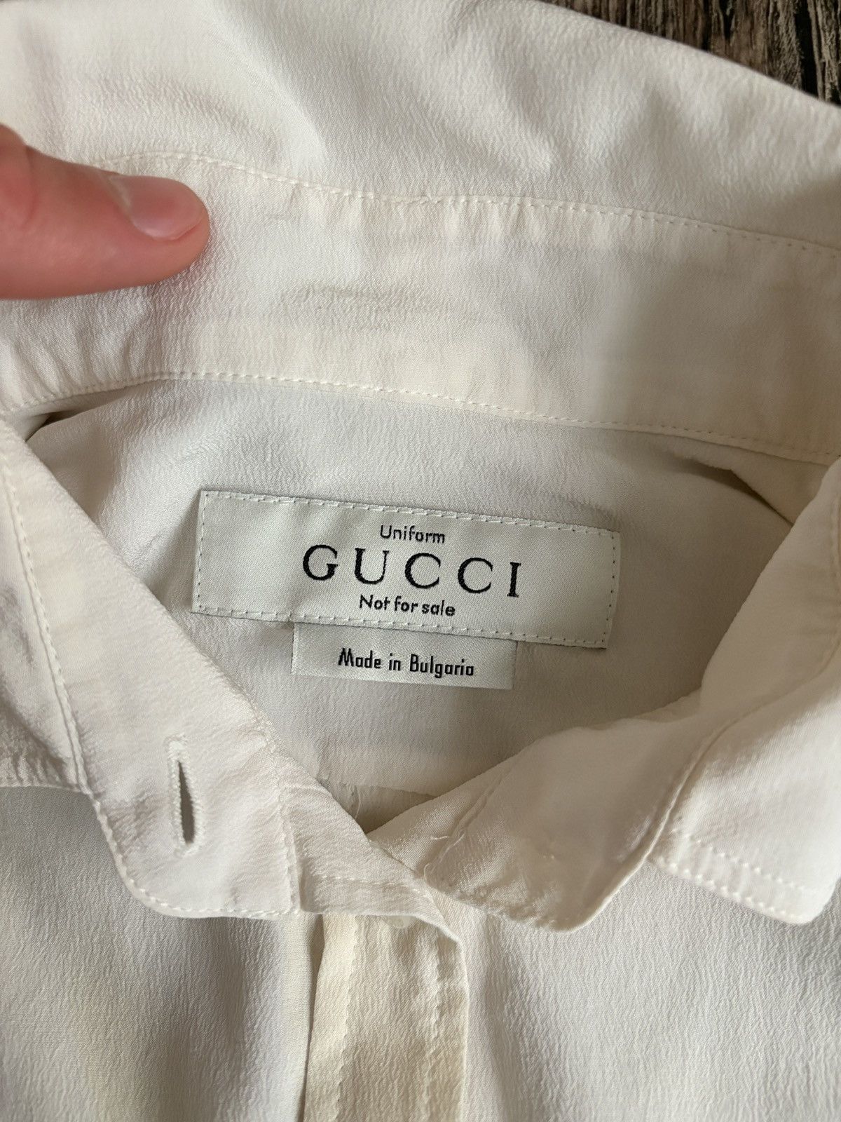 Gucci Gucci Uniform Silk Women’s Shirt Button Ups Size S / US 4 / IT 40 - 2 Thumbnail