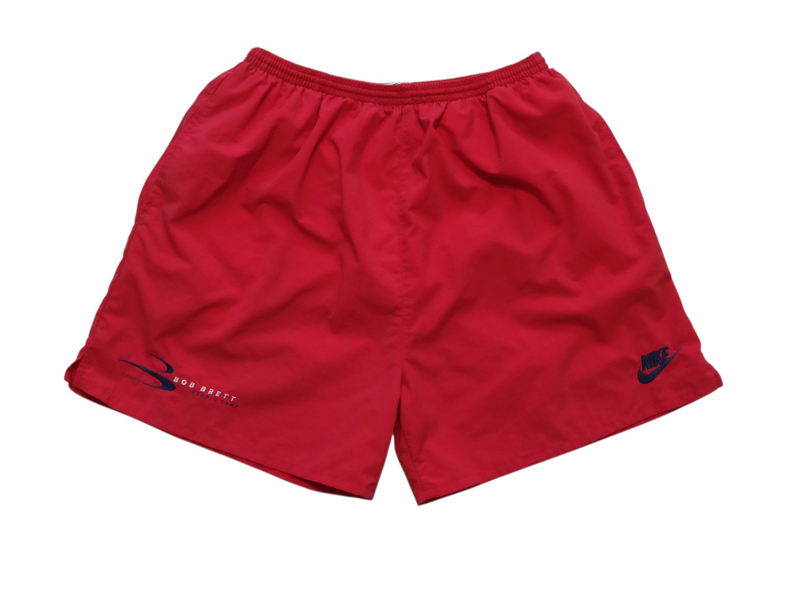 Nike Nike Rare 90s Bob Brett Tennis Camp Shorts Big Swoosh Size US 34 / EU 50 - 1 Thumbnail