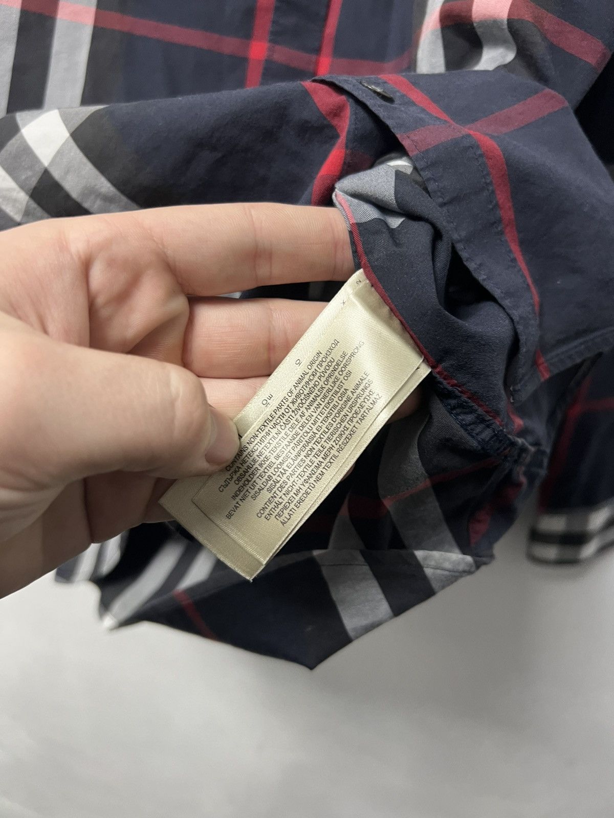 Burberry Burberry Shirt Longsleeve Luxury Size S Size US S / EU 44-46 / 1 - 9 Thumbnail