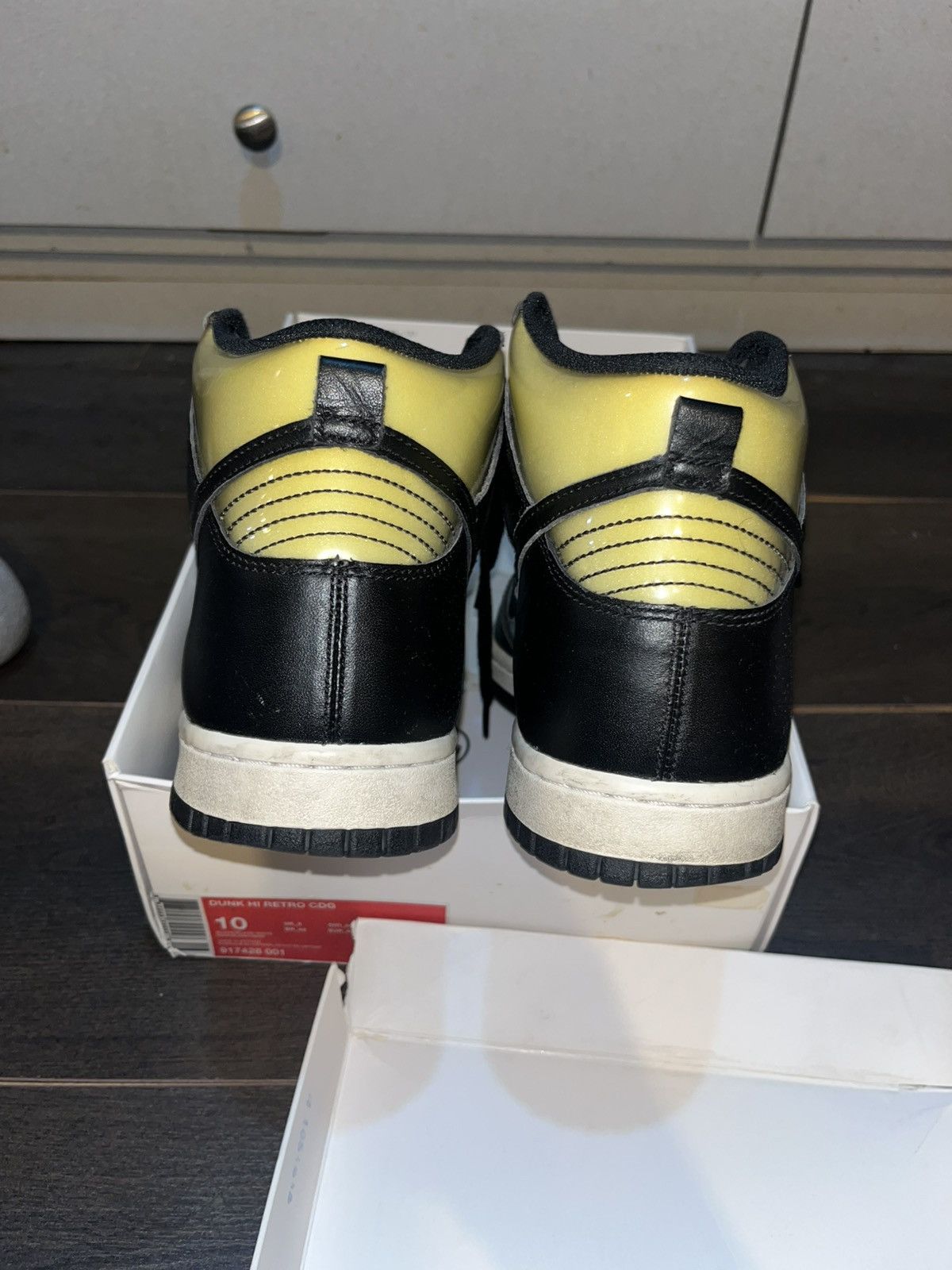 Comme des Garcons NIKE x COMME DES GARCONS 2017 HOMME PLUS DUNK HIGH Size US 10 / EU 43 - 4 Thumbnail
